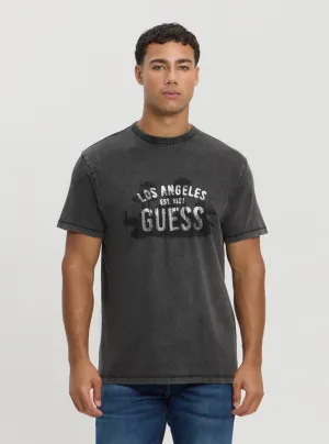 Grey Treated Logo T-Shirt