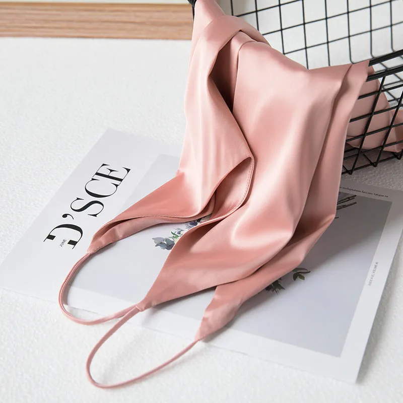 Halter Sexy V-neck Camisole Ladies Silk Camisole