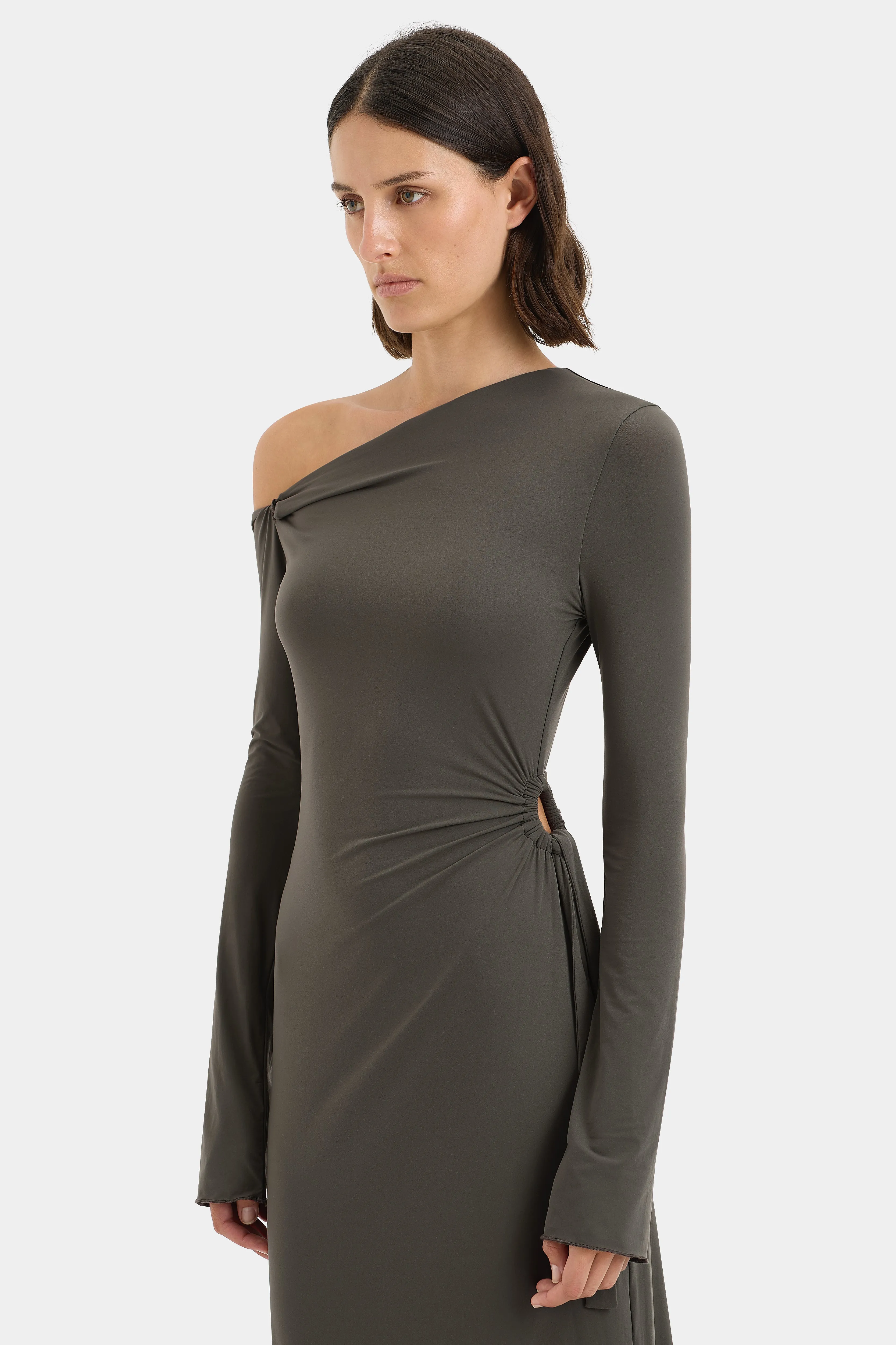 Hana Tie Maxi Dress
