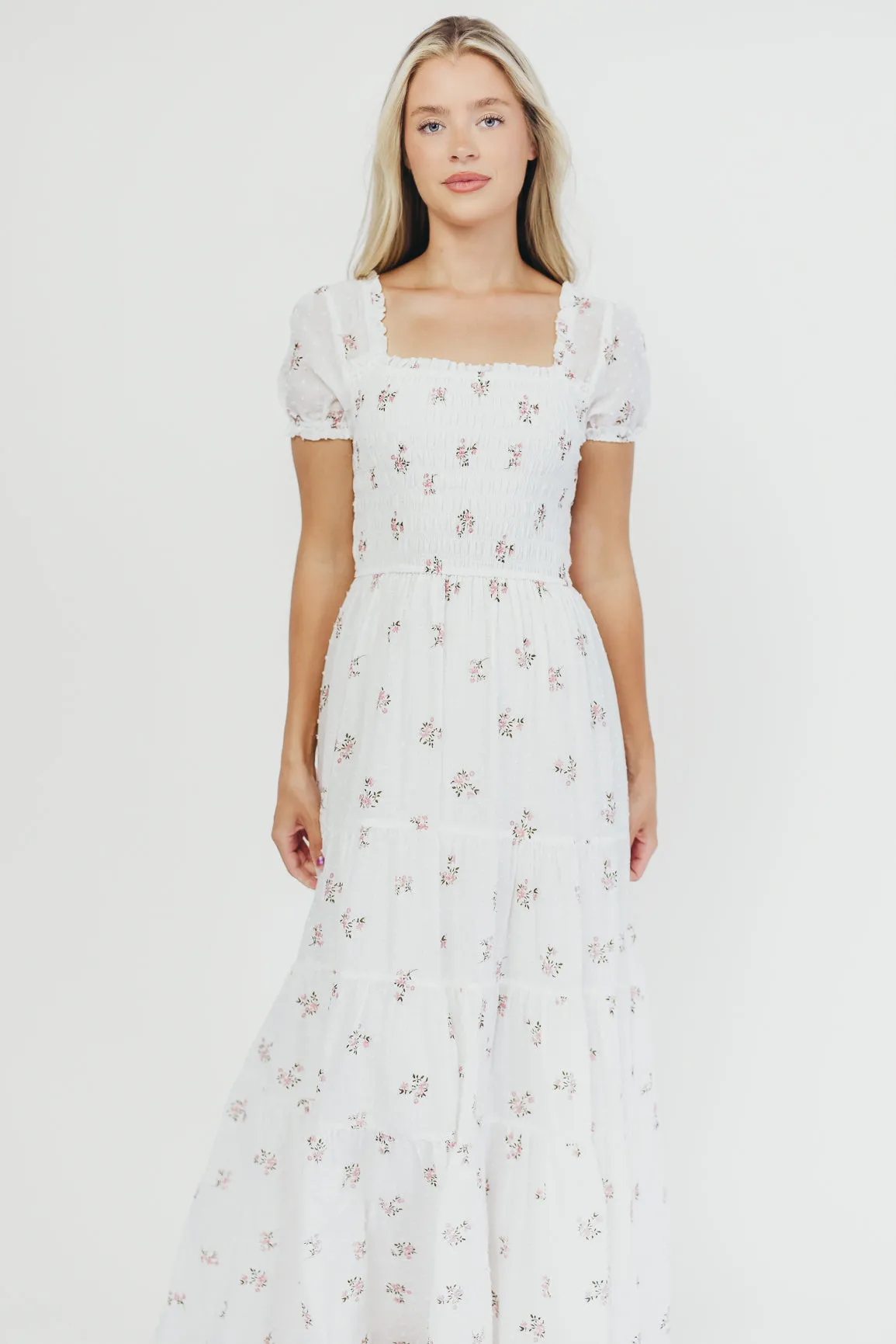 Harper Worth Maxi Dress in Pink Floral - Bump Friendly ($40 off This Week)