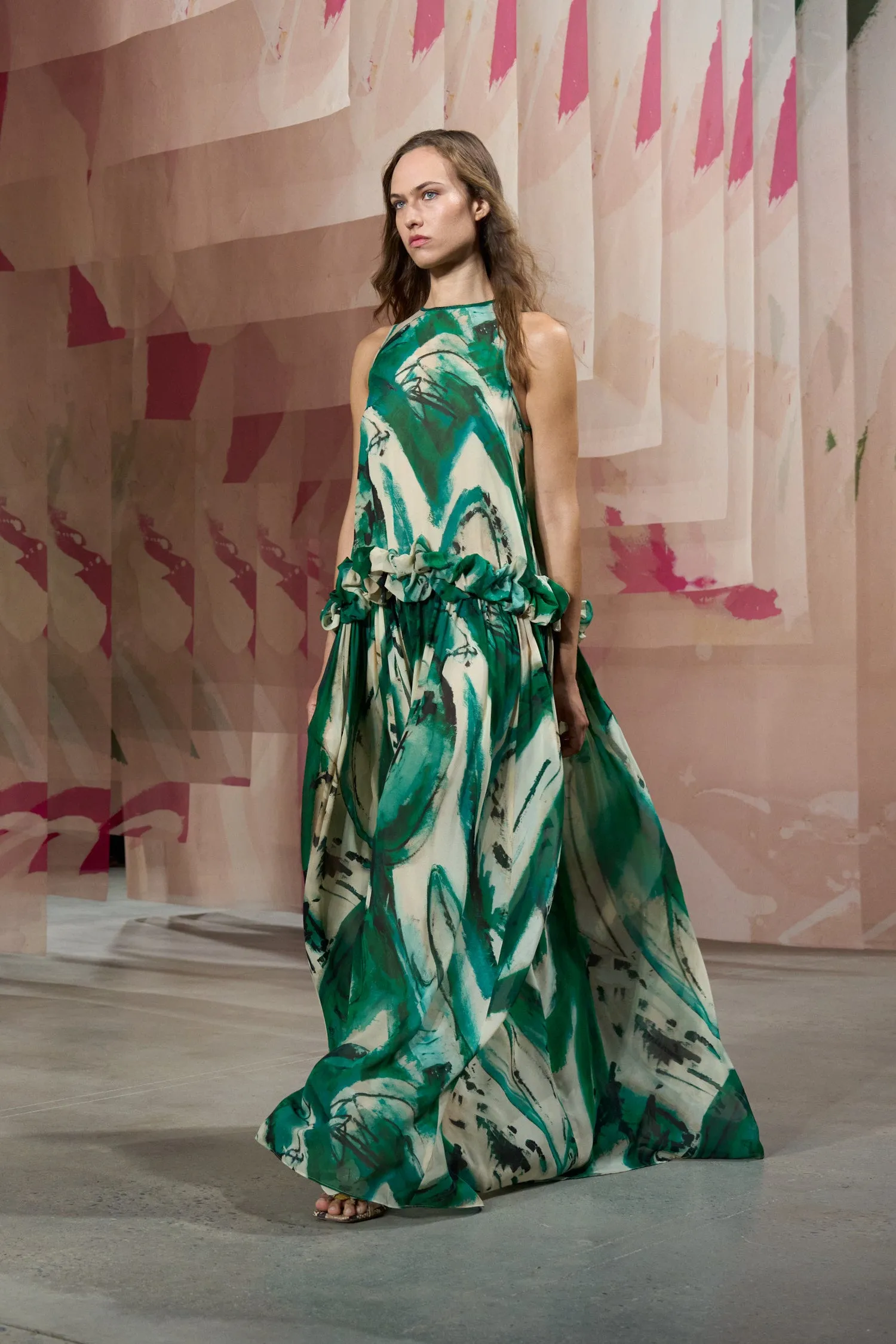 Helen Gown - Portrait In Green
