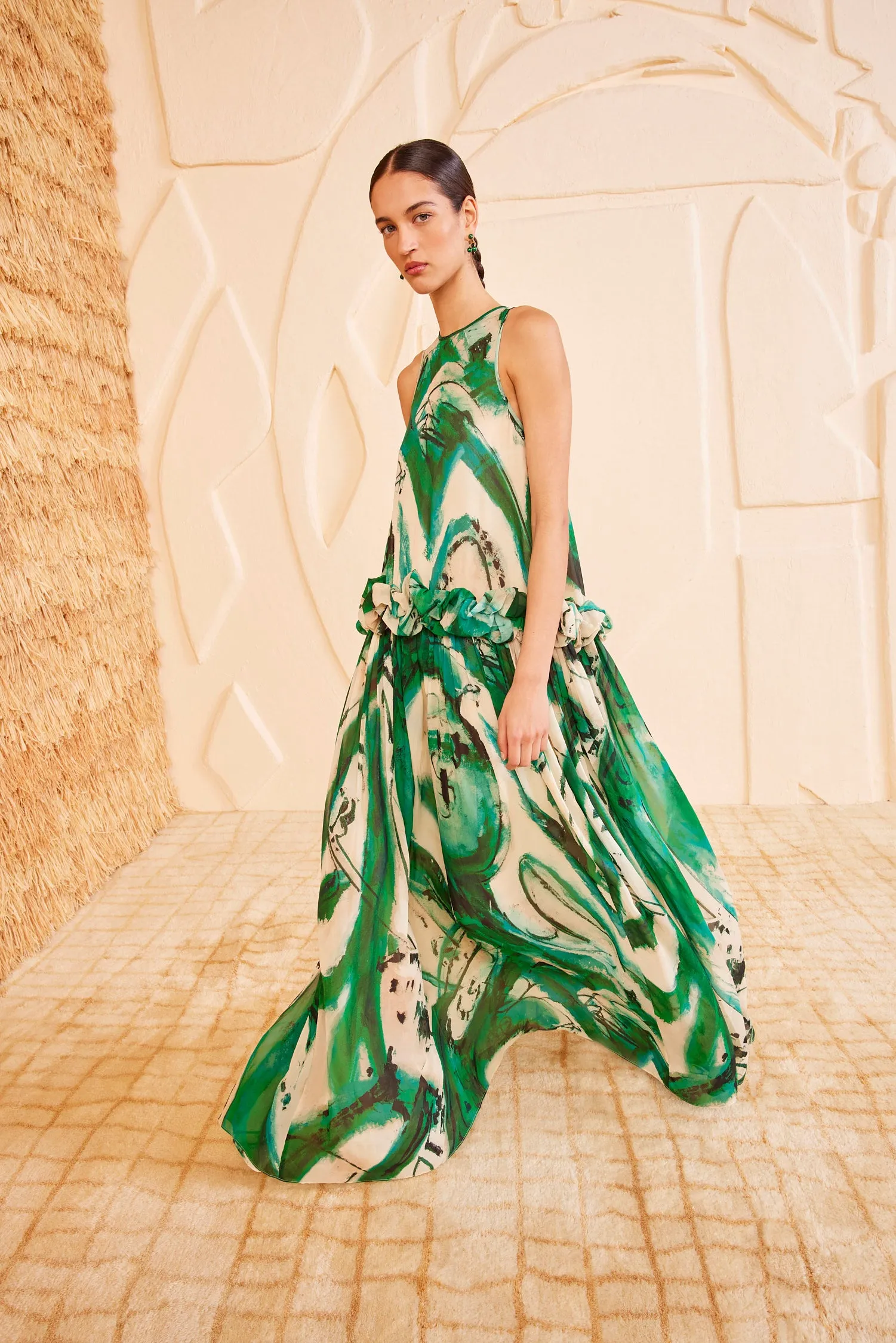 Helen Gown - Portrait In Green