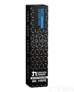 Hi On Nature 2g THCP   HHCP Chikara Power Vape - King Louis XIII