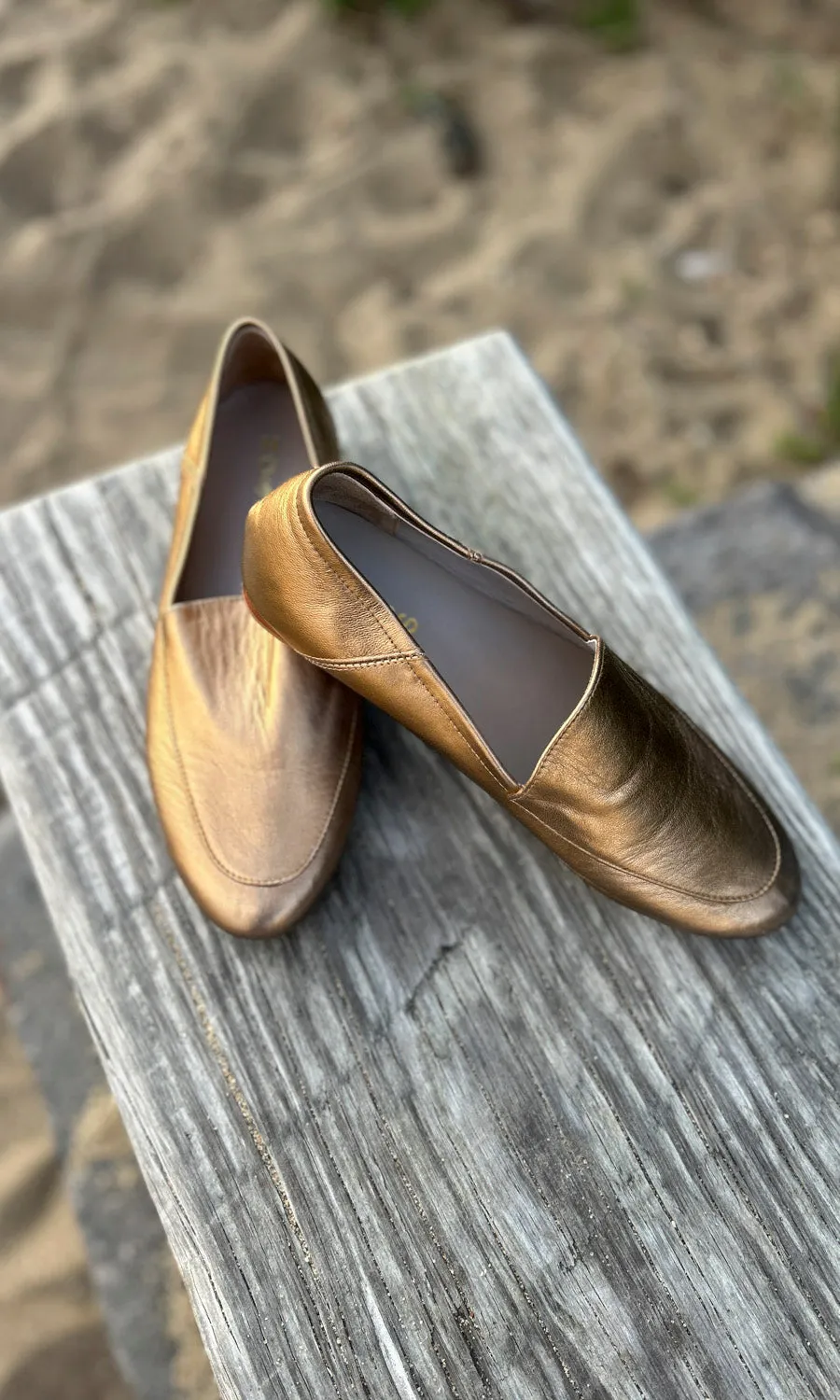 HOSS Leather Loafer - Soft Bronze