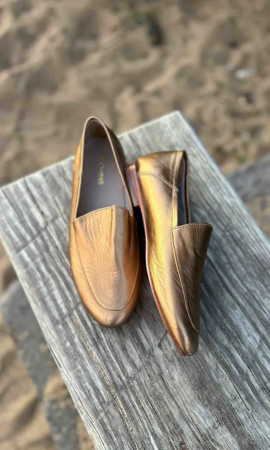 HOSS Leather Loafer - Soft Bronze