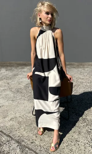 hoss Montreal Dress - Geometric Print