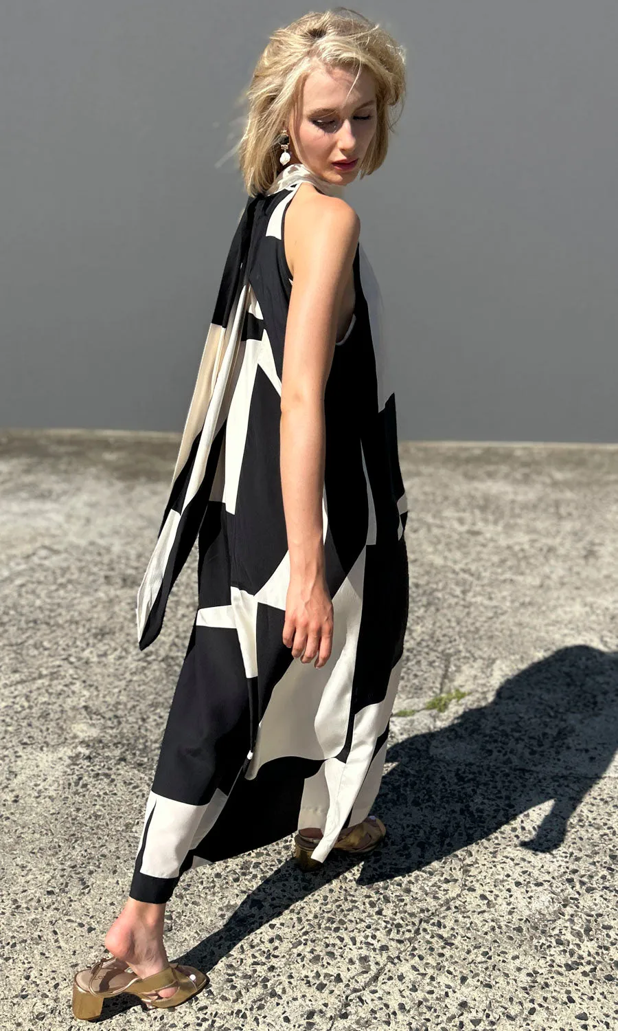 hoss Montreal Dress - Geometric Print