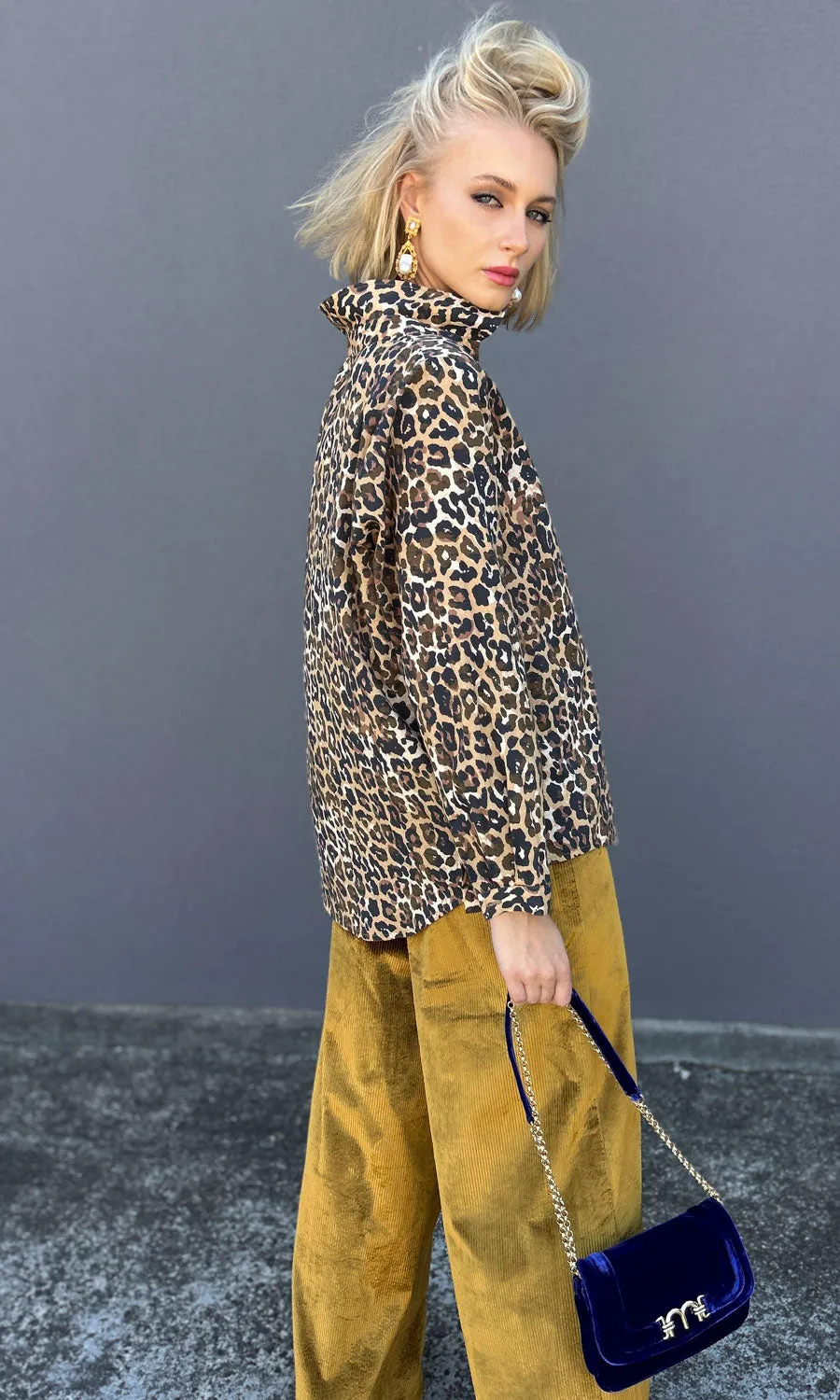 Hoss Tangiers Shirt - Animal Print