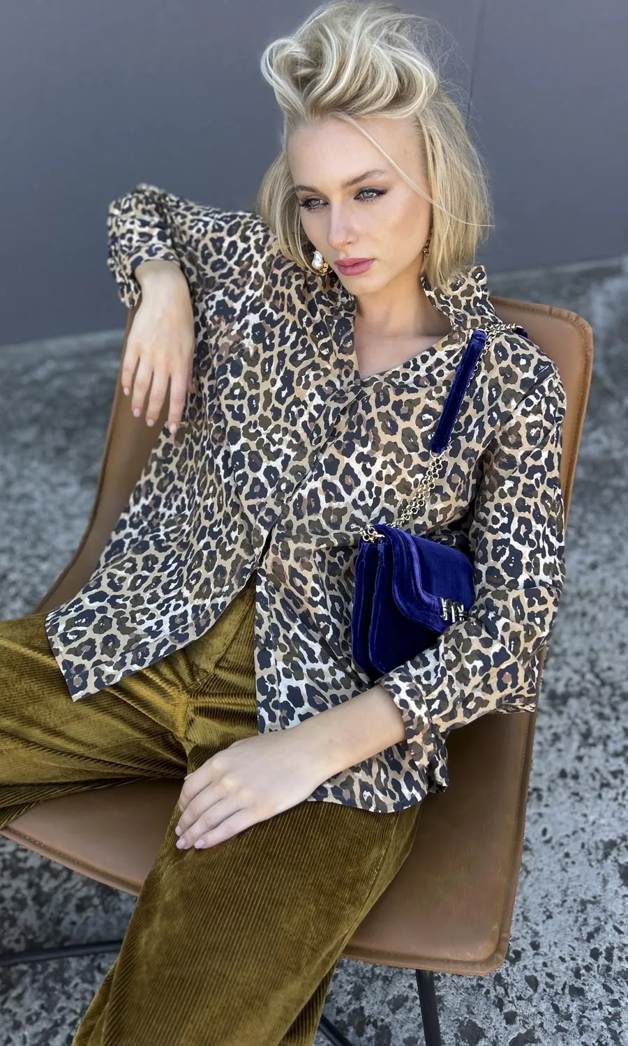 Hoss Tangiers Shirt - Animal Print