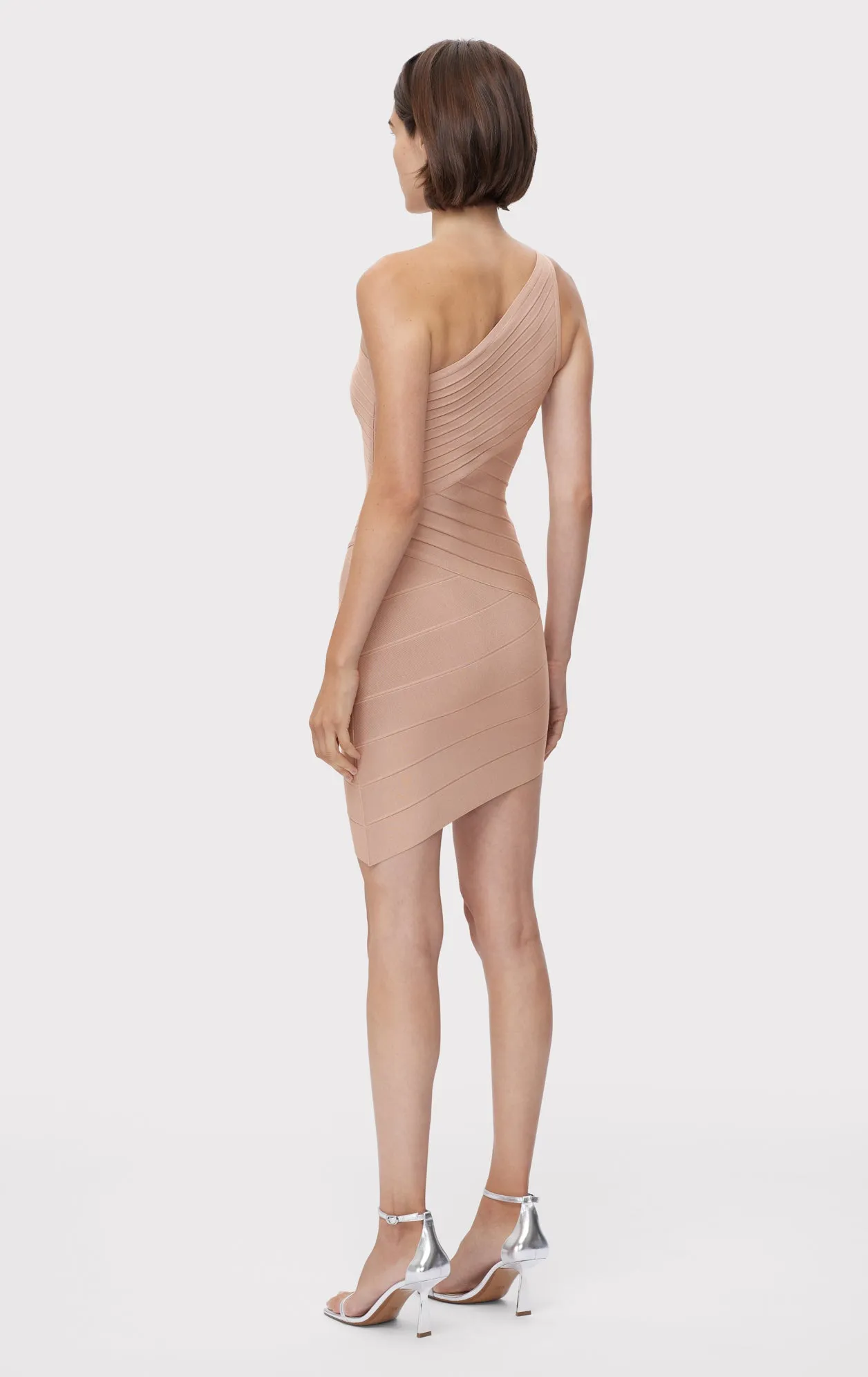 ICON ASYMMETRICAL MINI DRESS