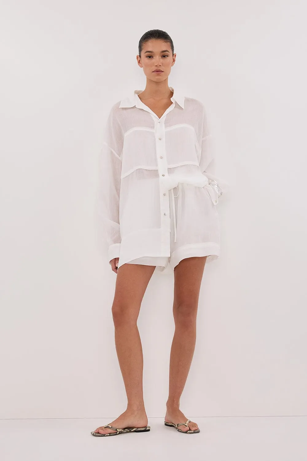 KAI WHITE RAMIE SHORT