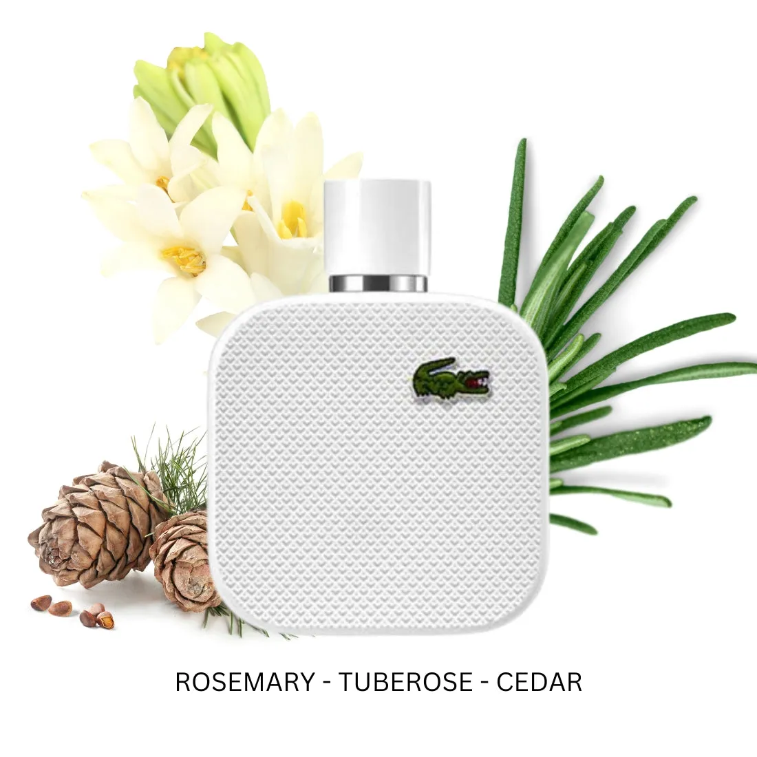 Lacoste Blanc Pure For Men By Lacoste Eau De Toilette Spray