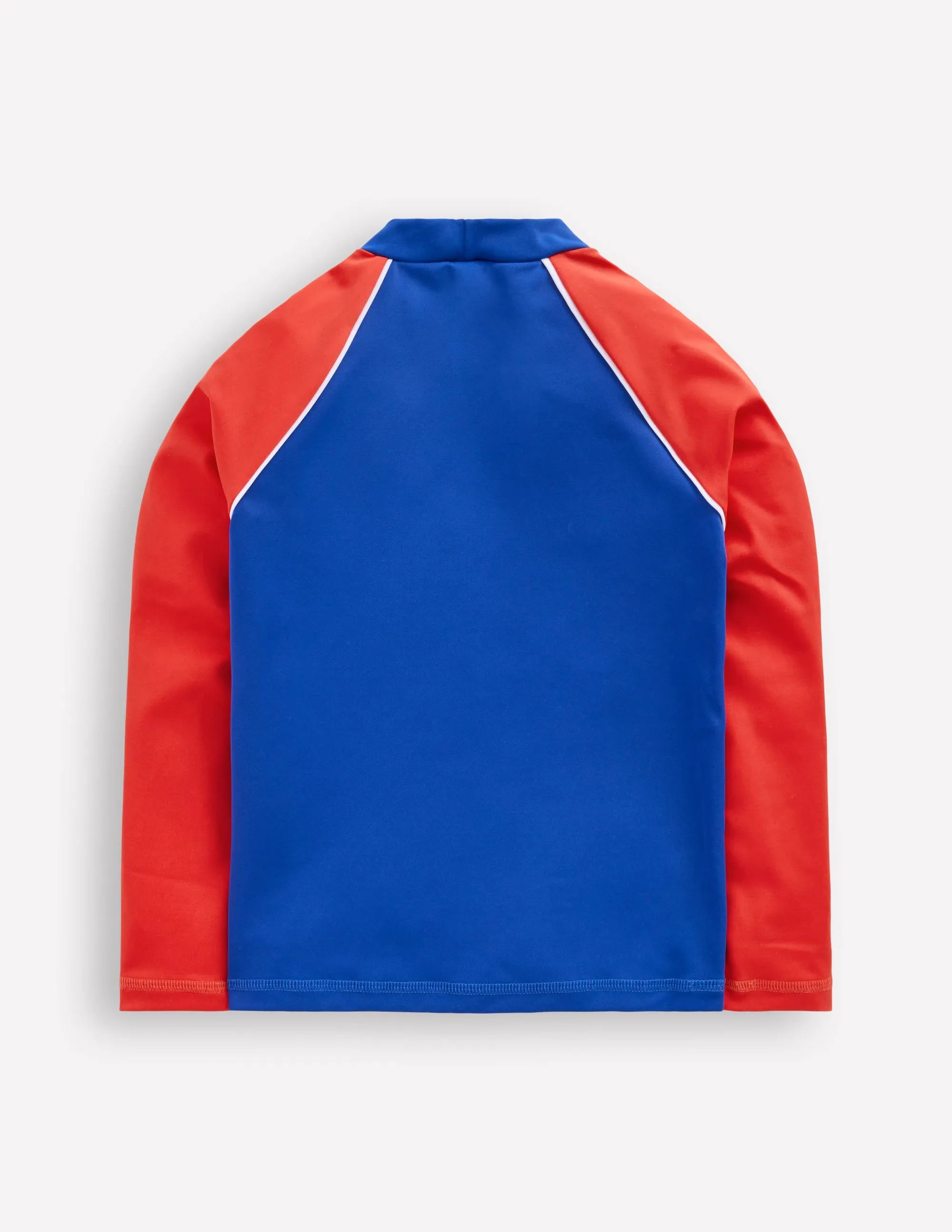Logo Rash Vest-Multi Rainbow Parrot