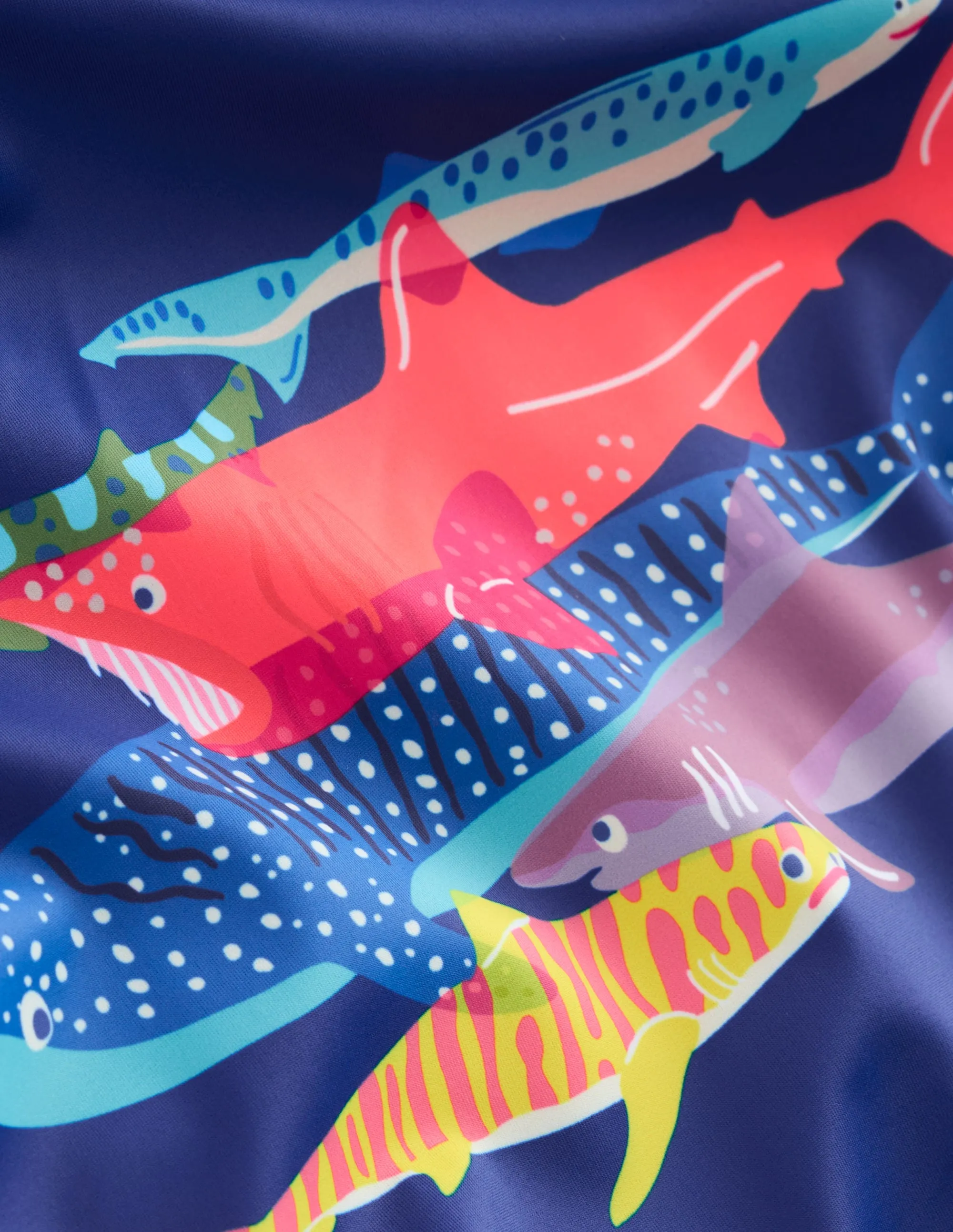 Logo Rash Vest-Riso Shark