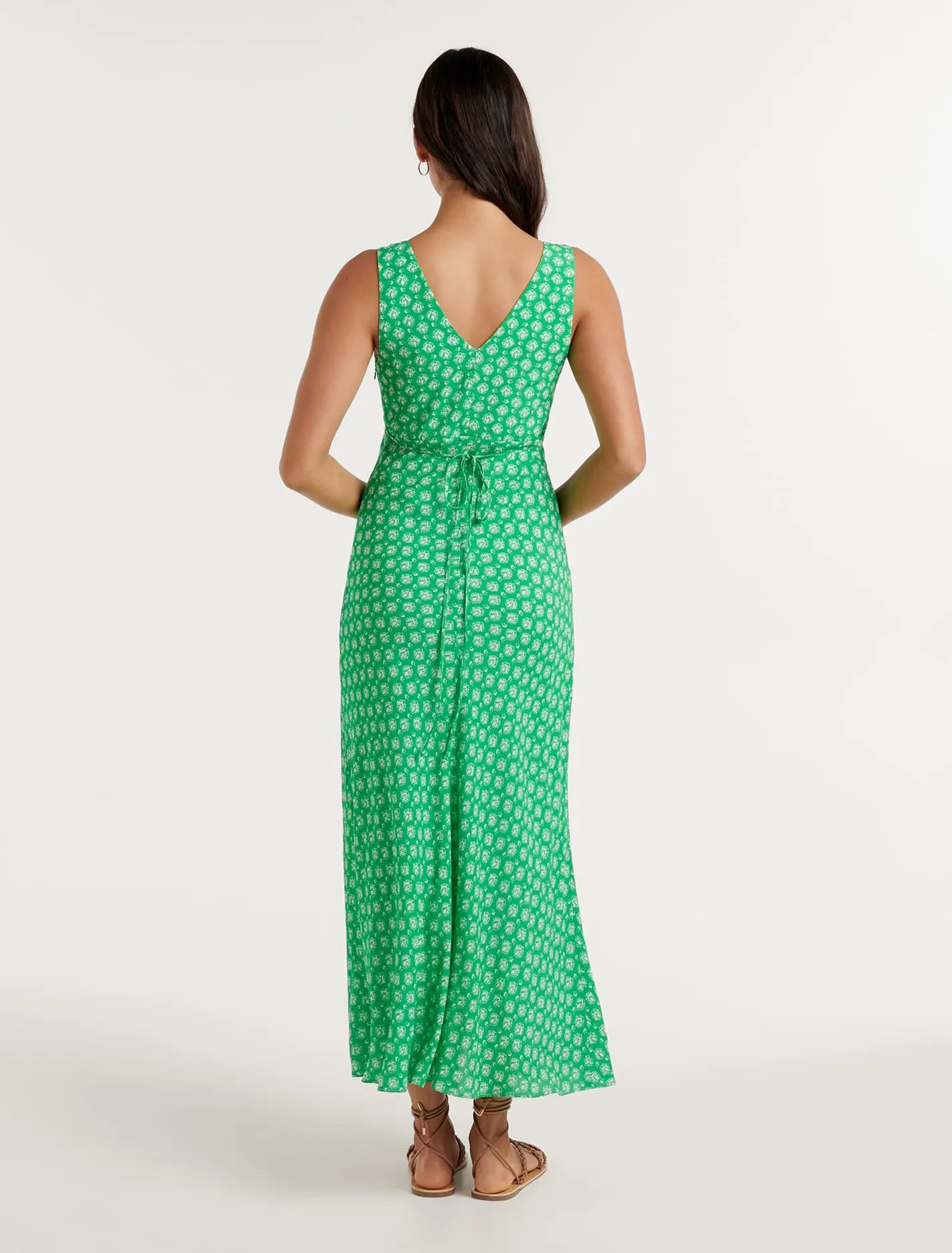 Lorna Sleeveless Casa Midi Dress