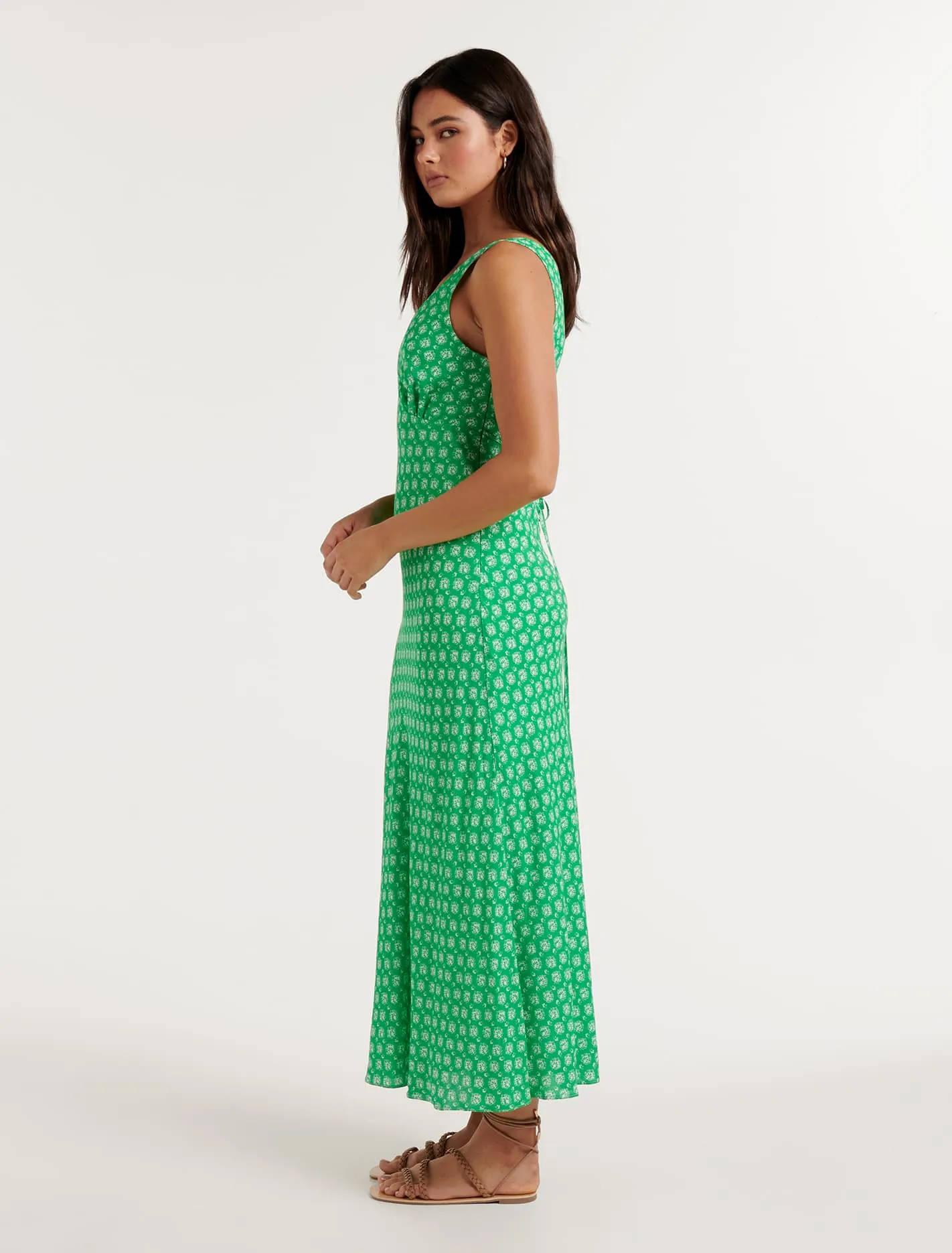 Lorna Sleeveless Casa Midi Dress
