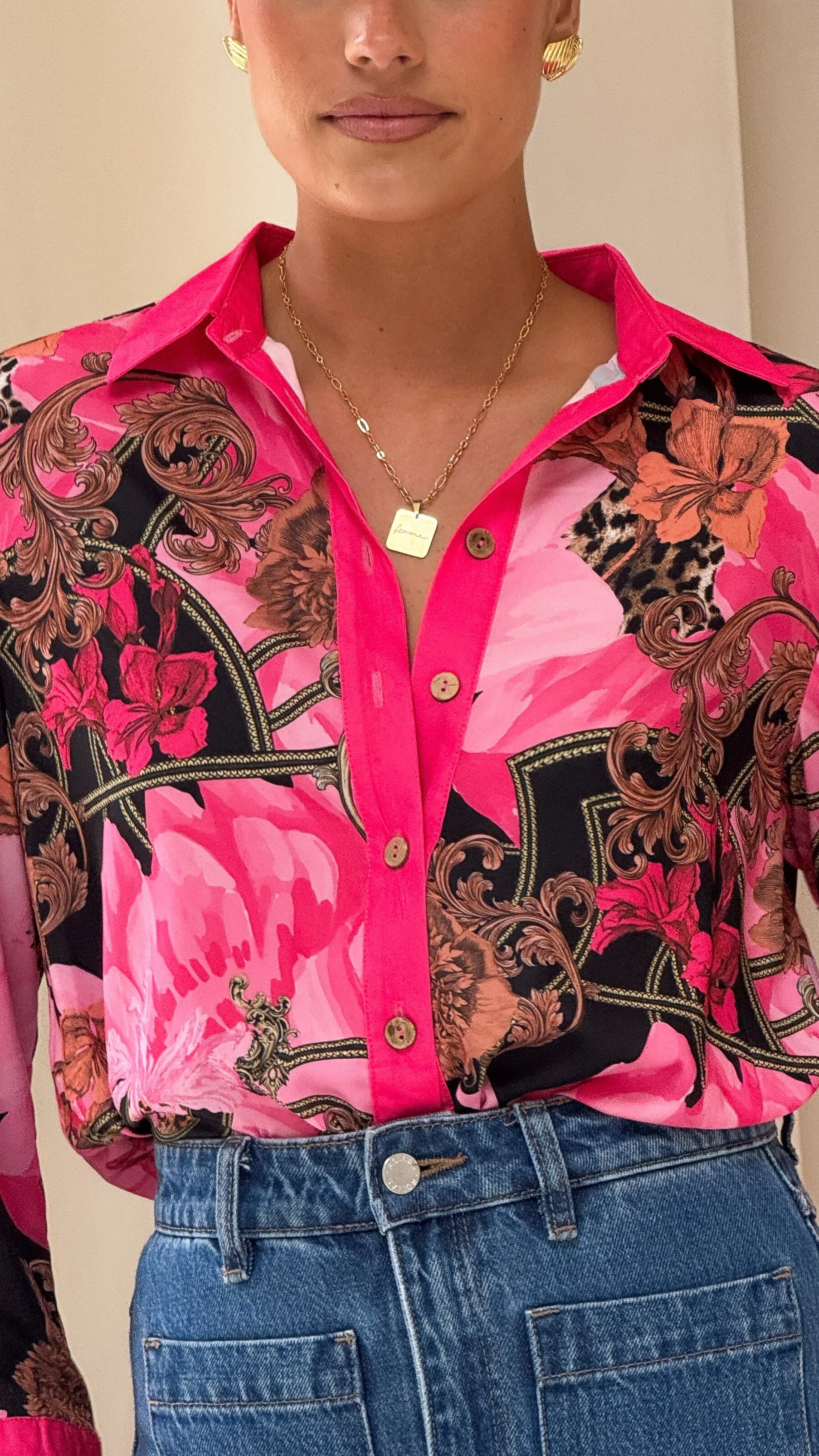 Lucinda Shirt - Pink