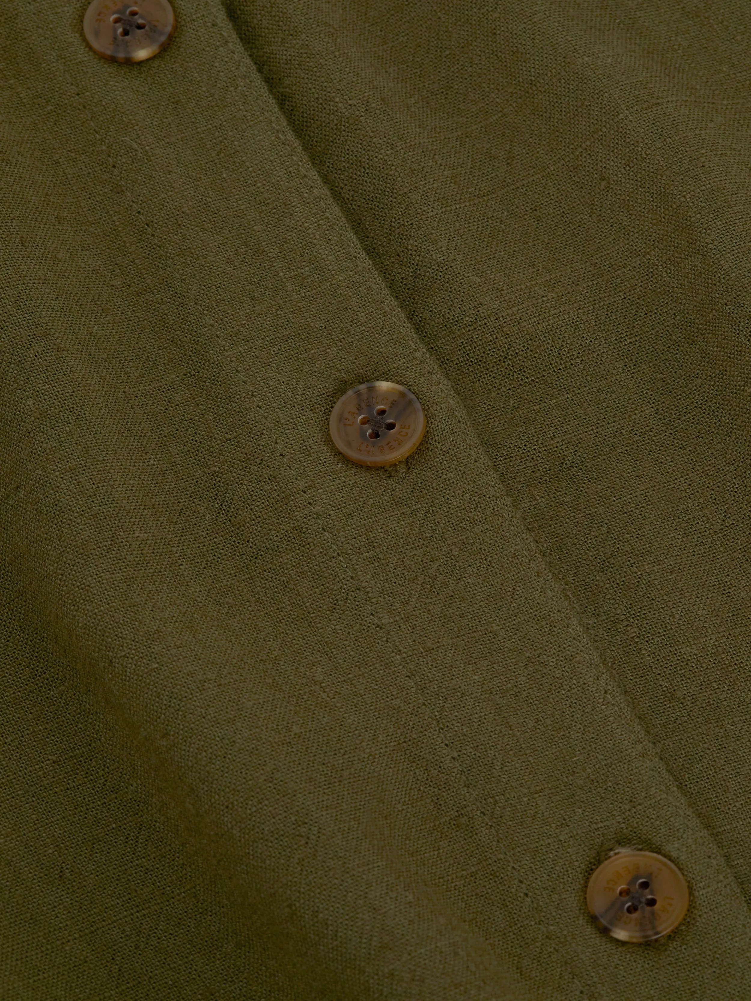 Malika Linen-Blend Shirt Dress