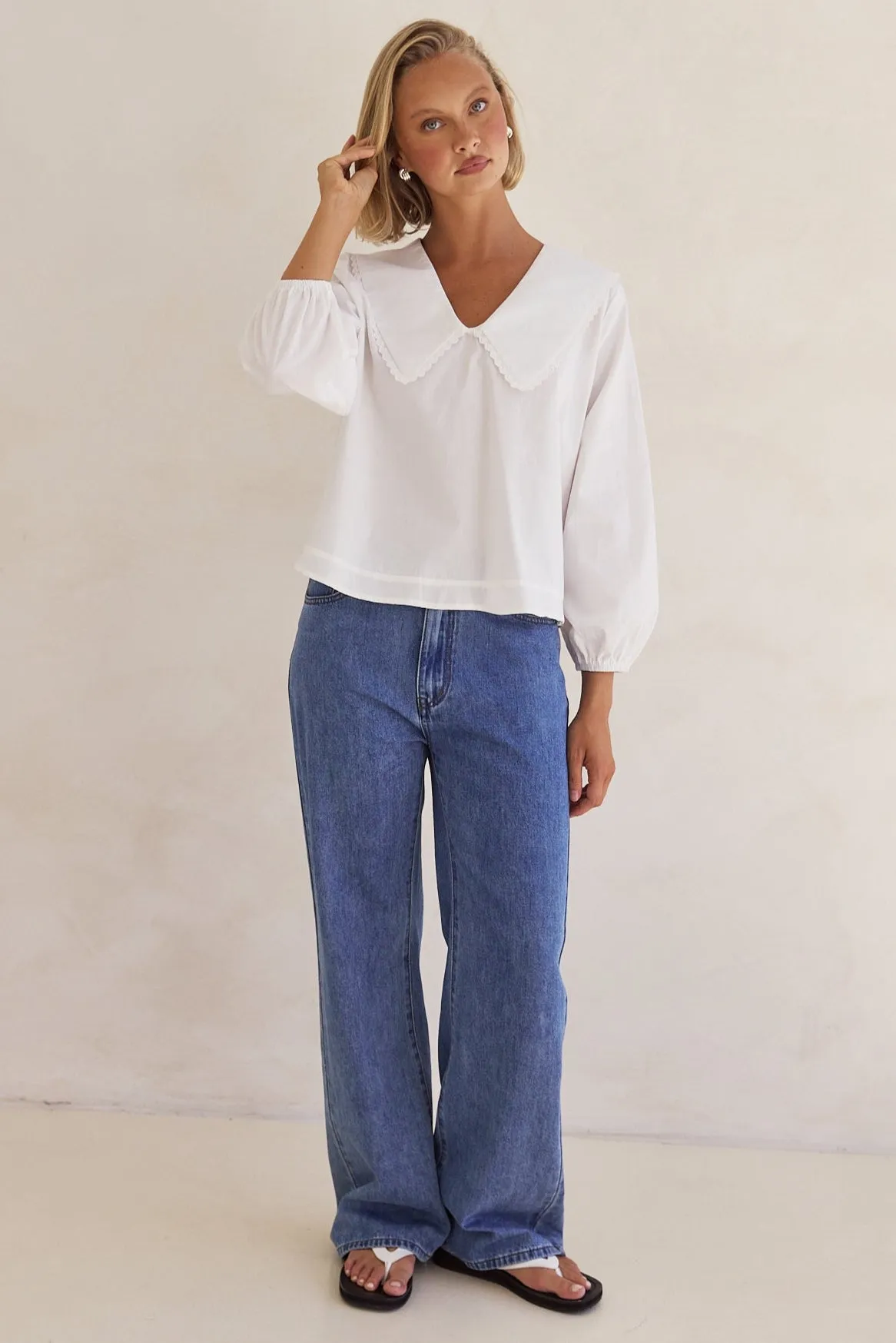 Marianna Blouse (White)
