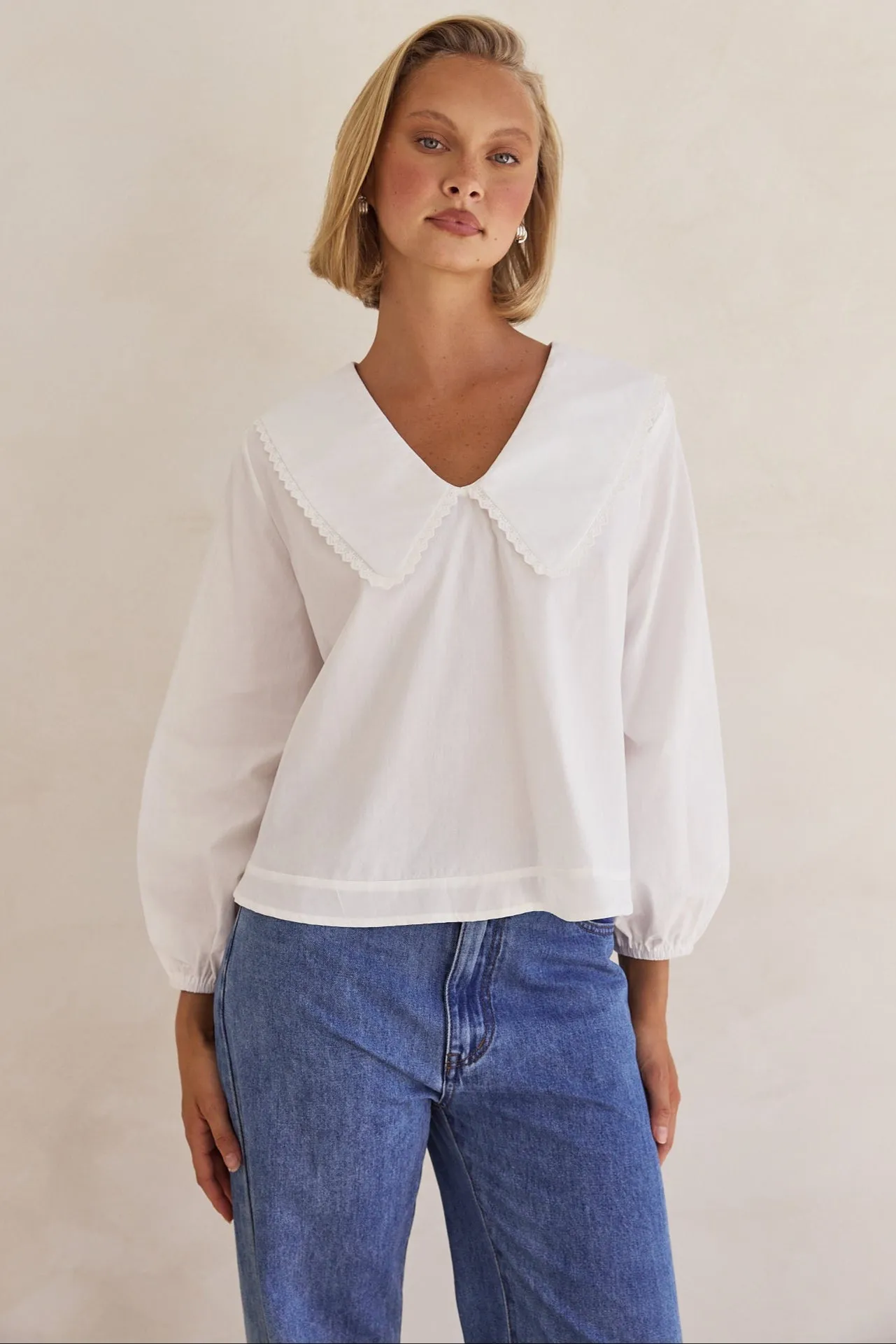 Marianna Blouse (White)
