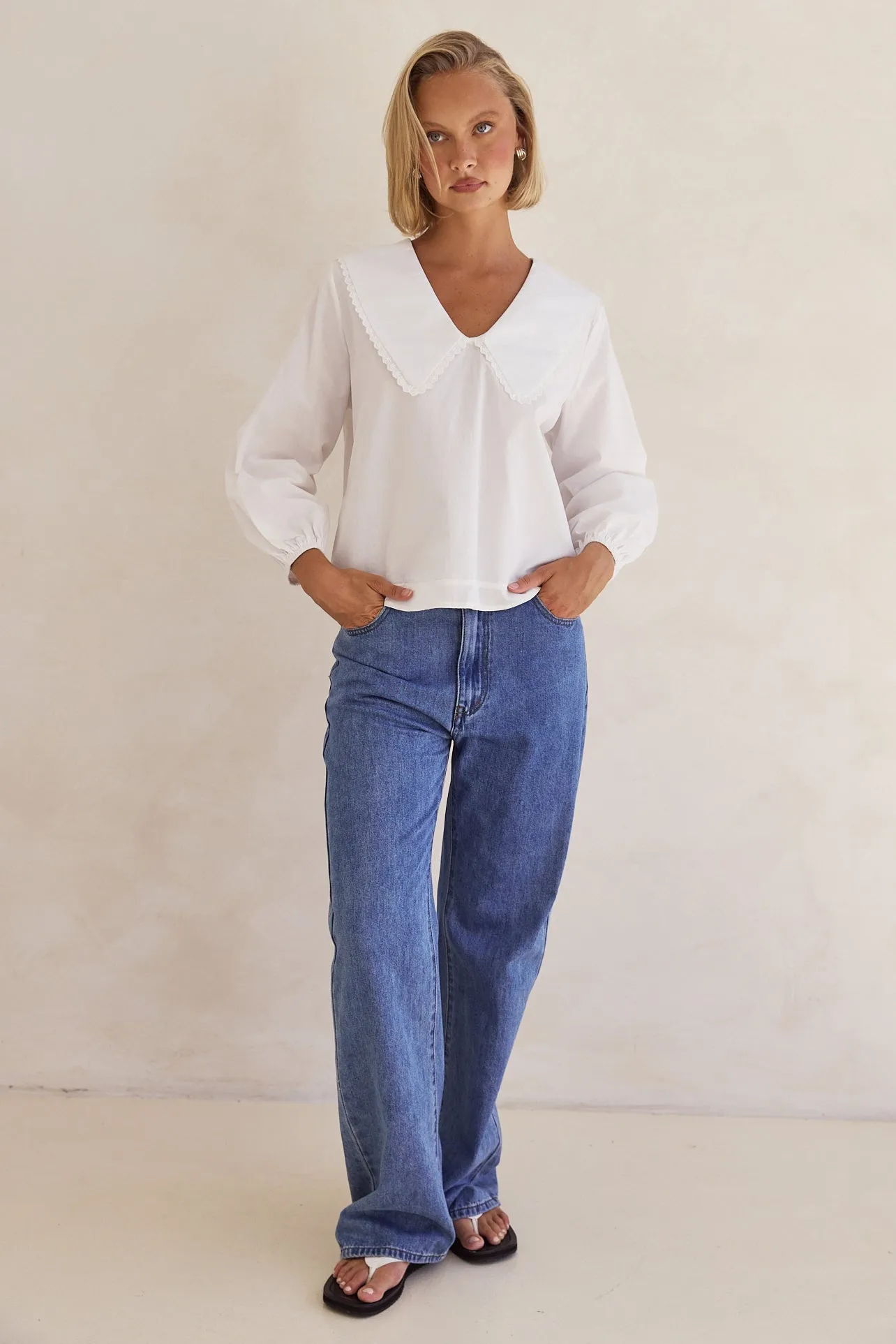 Marianna Blouse (White)