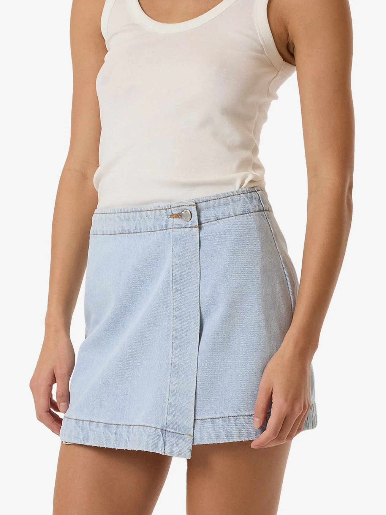Marley Wrap Skirt - Epoch Blue
