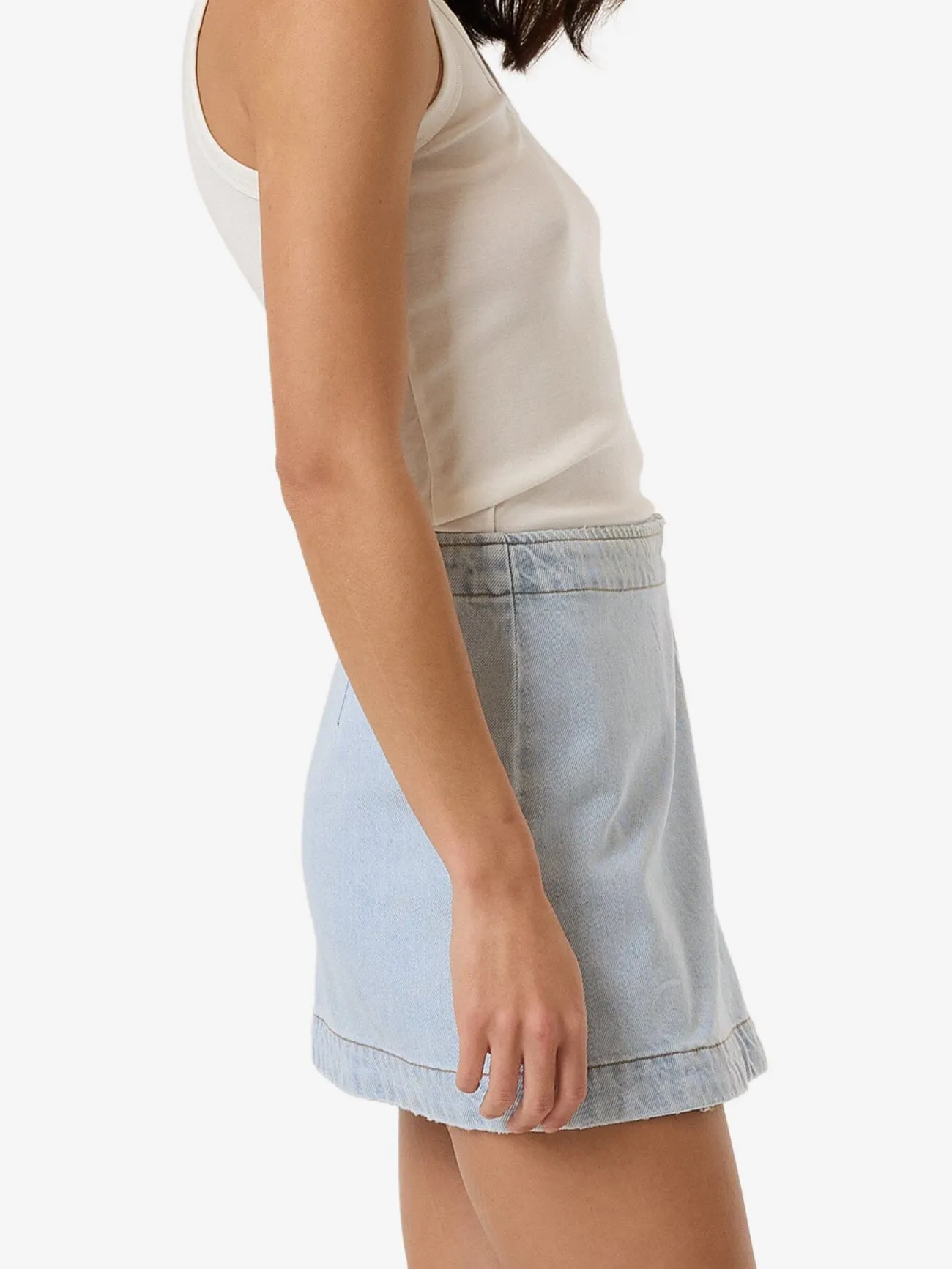 Marley Wrap Skirt - Epoch Blue
