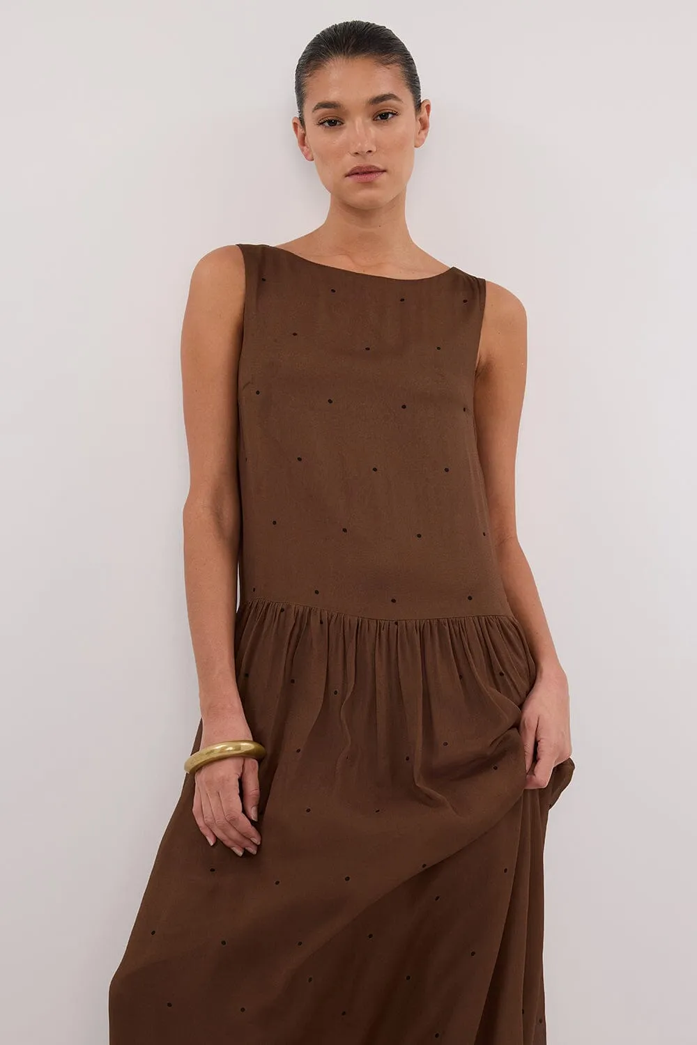 MELROSE FONDANT MIDI DRESS