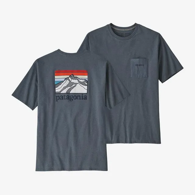 Men's Line Logo Ridge Pocket Responsibili-Tee