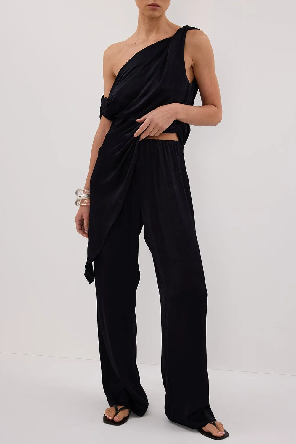 MONICA INK SATIN PANT