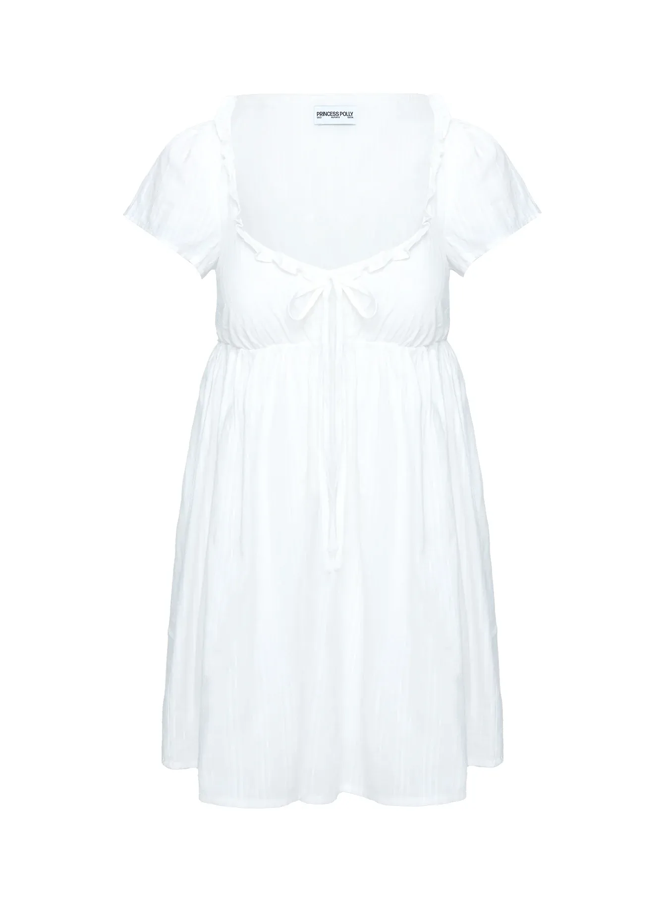Monsterrat Mini Dress White