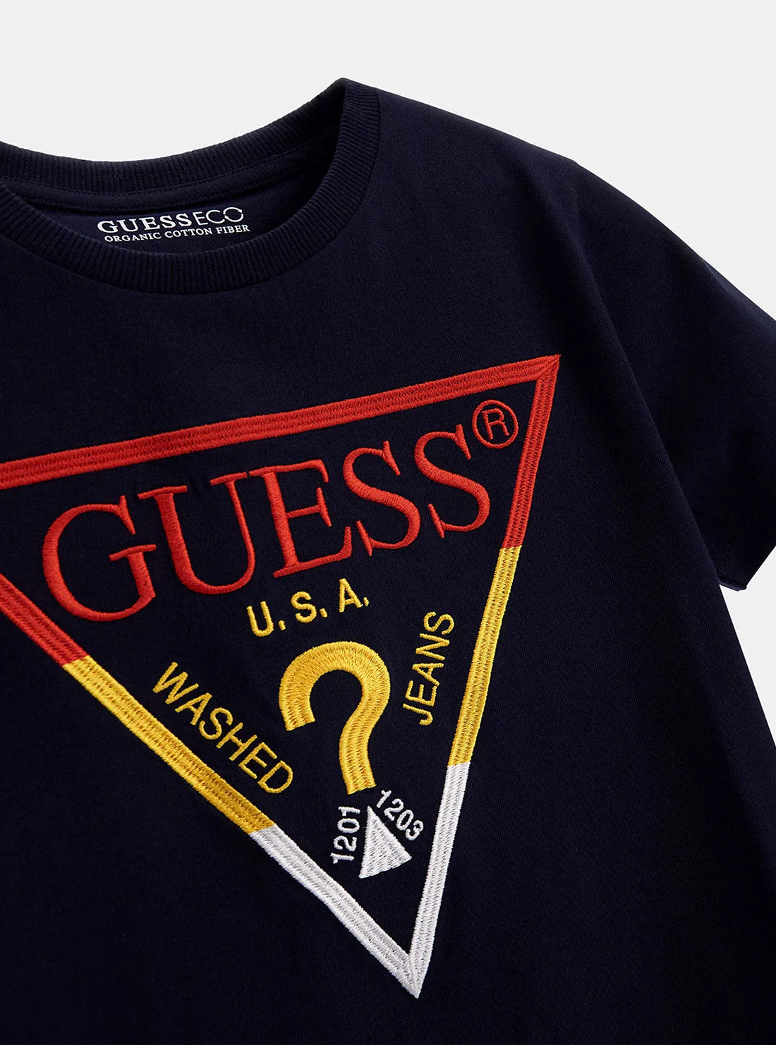Navy Logo Short Sleeve T-Shirt (8-16)