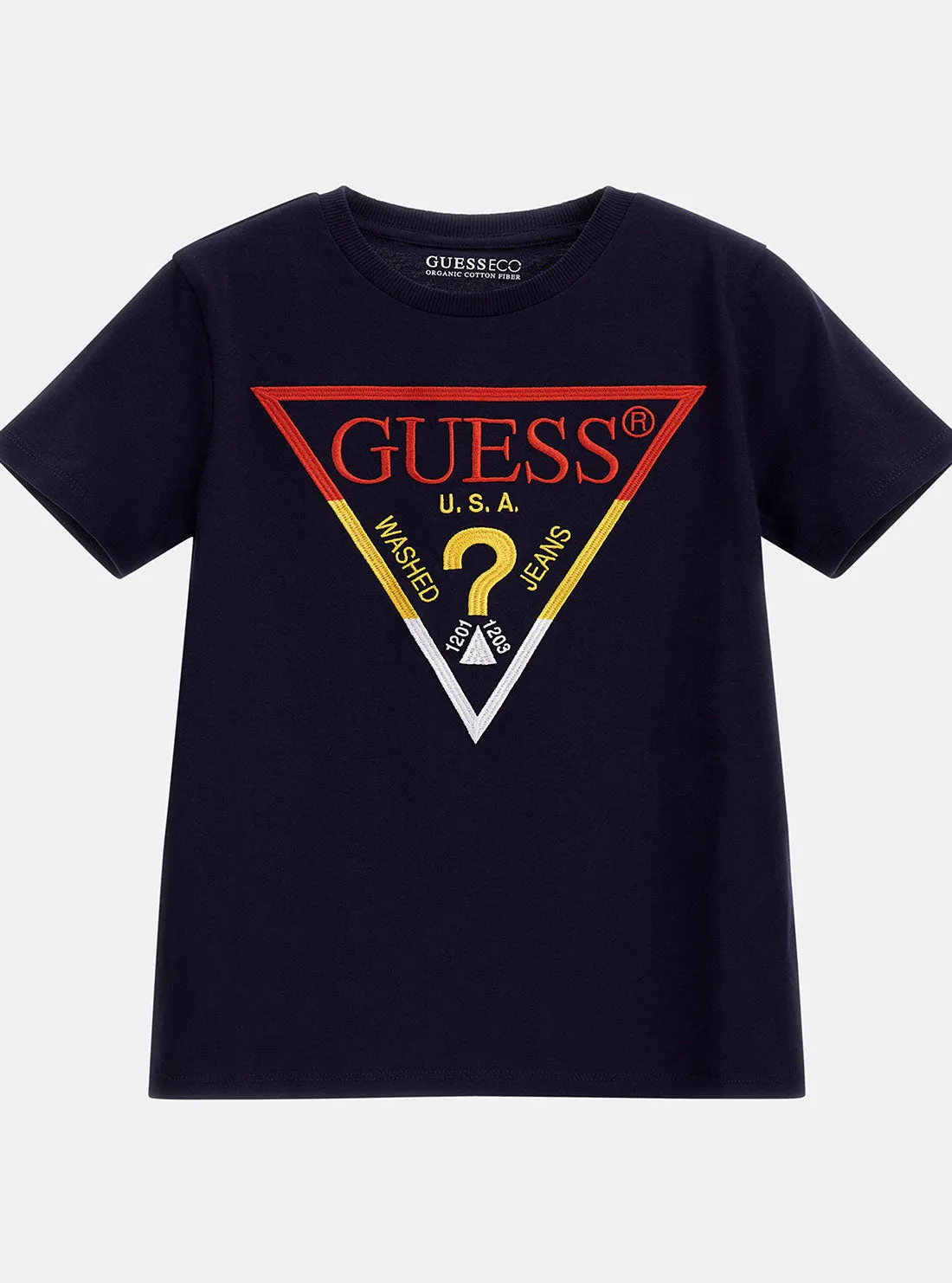 Navy Logo Short Sleeve T-Shirt (8-16)