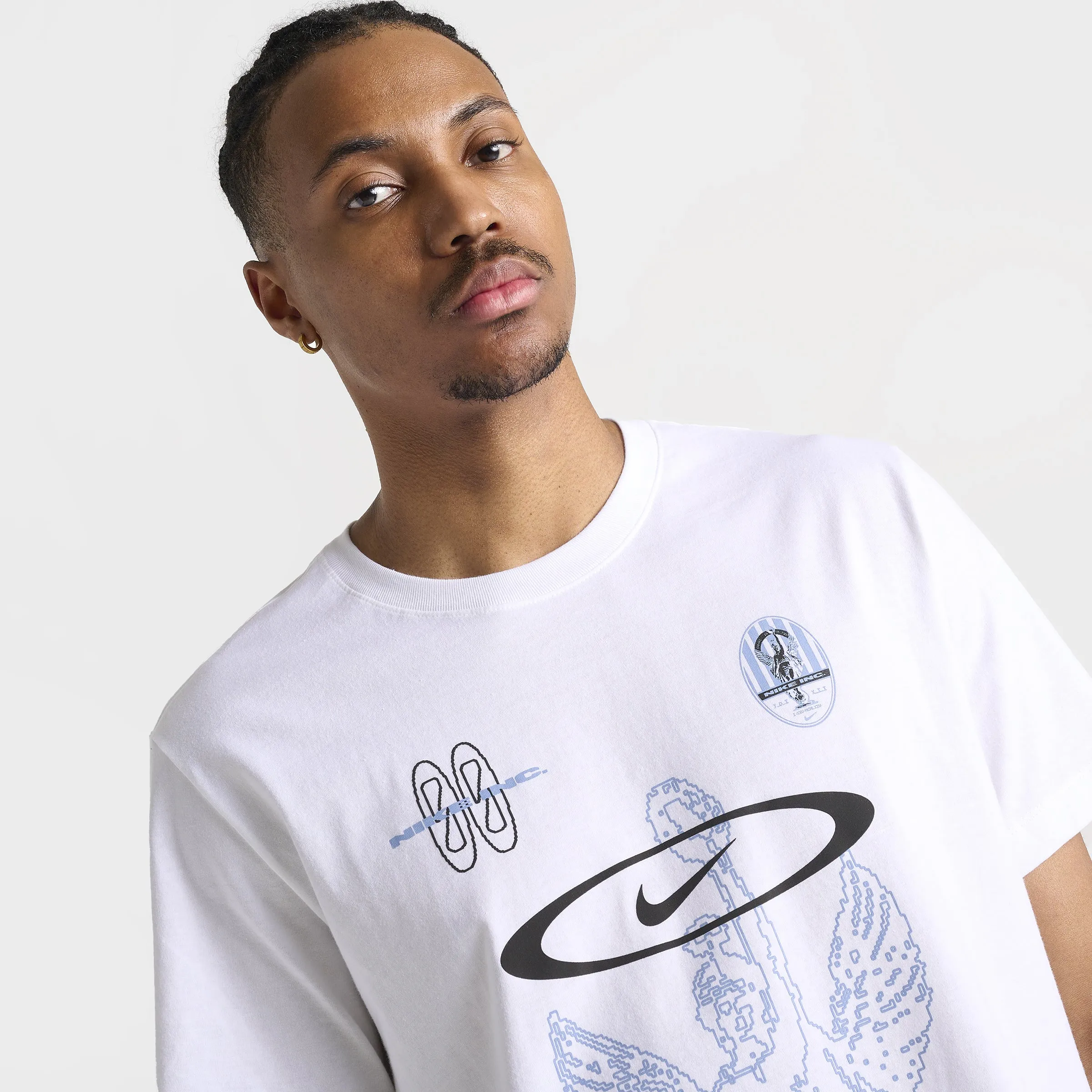 Nike Sportswear Victory Graphic T-Shirt White / Black