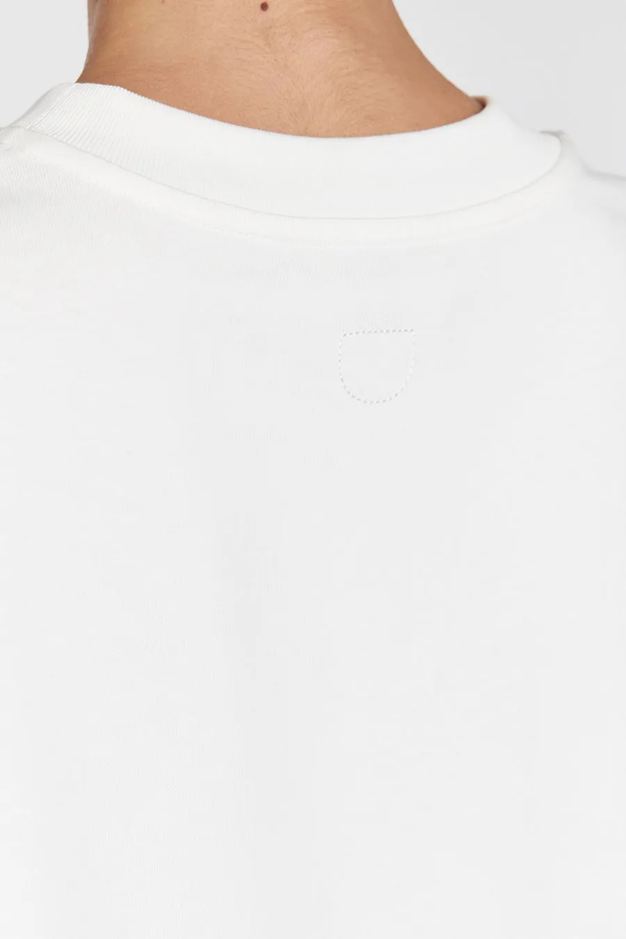 NOAH OFF WHITE SIGNATURE COTTON TEE