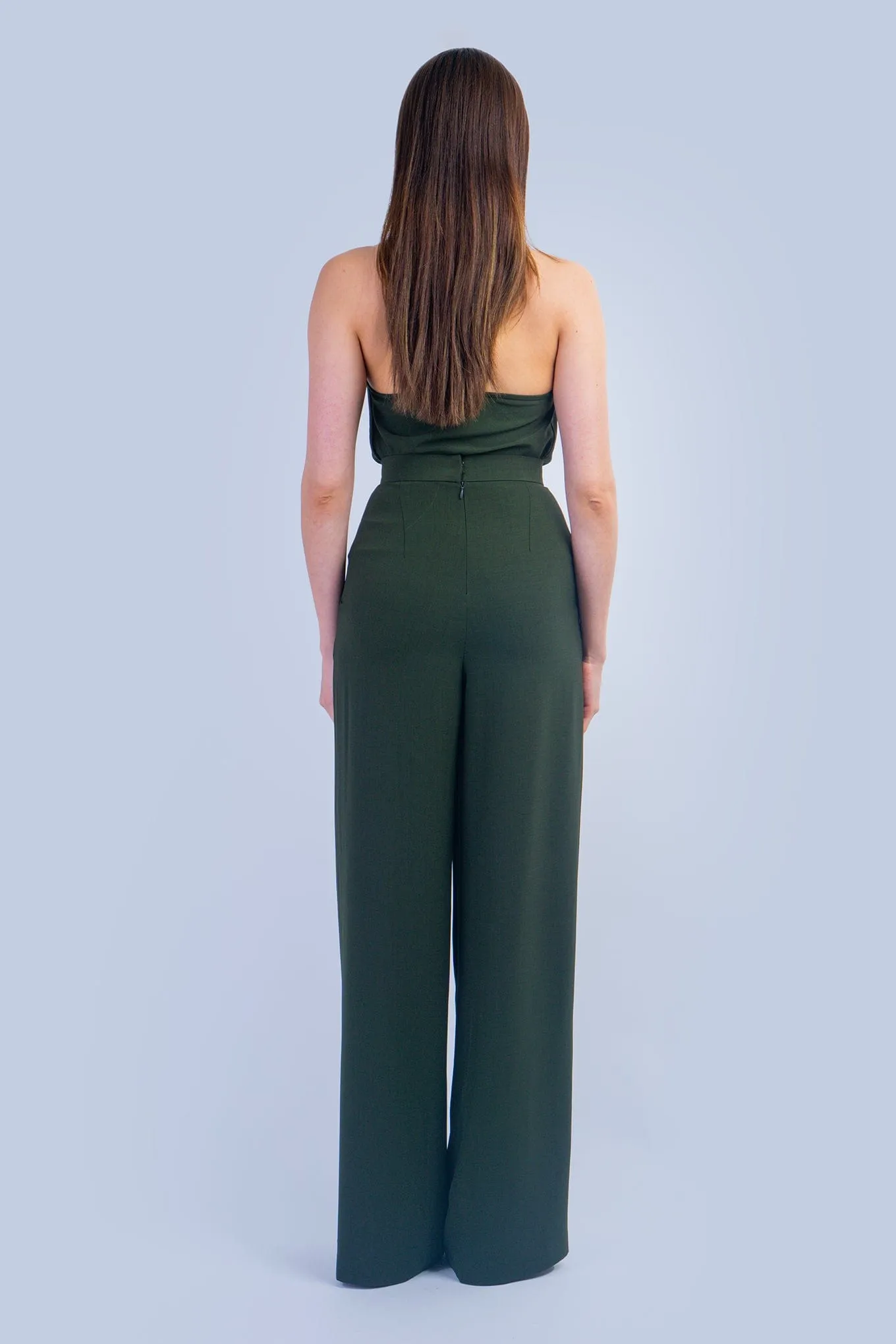 Olive Cowl Neck Colina Top