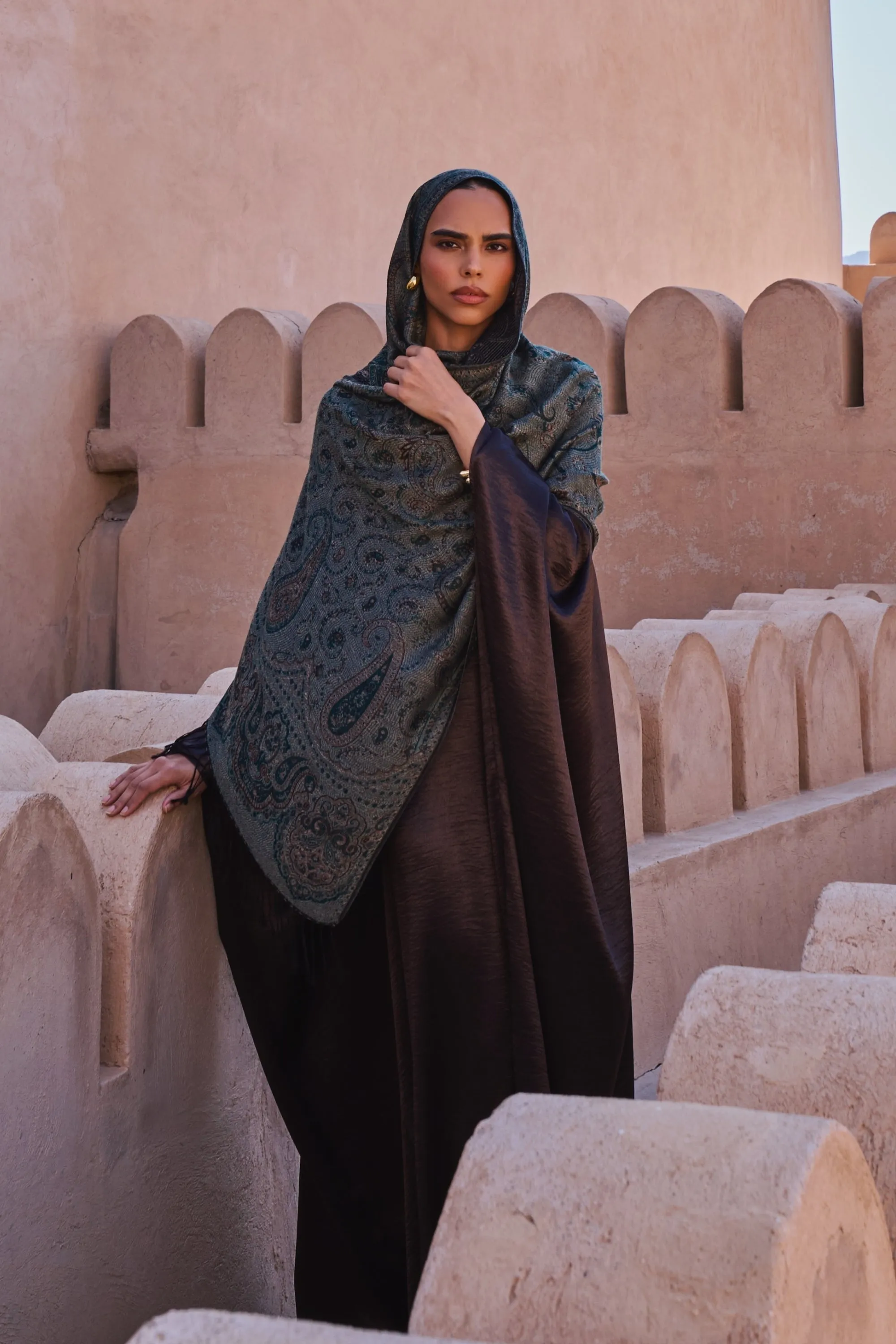 Pashmina Hijab Scarf -  Rainforest