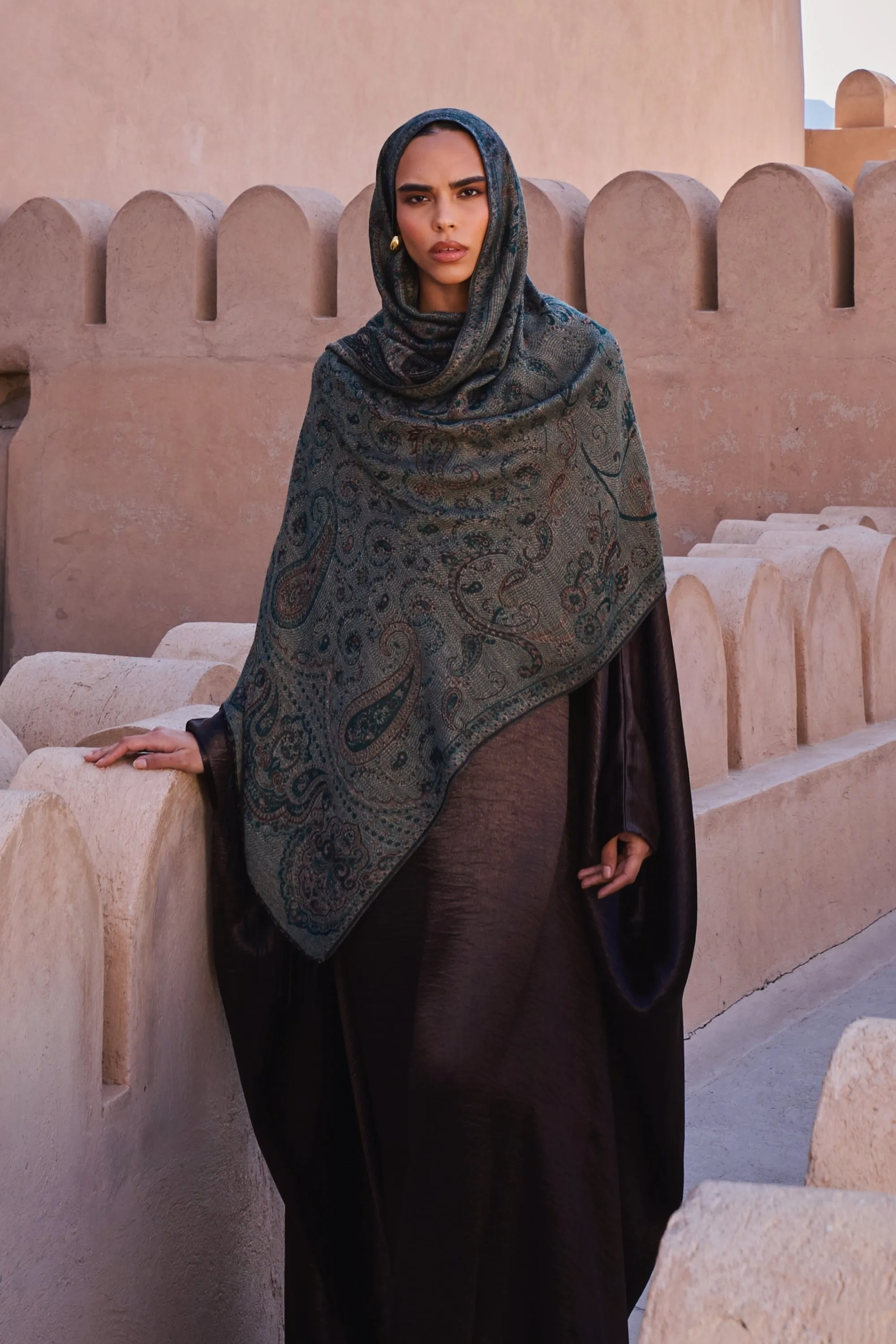 Pashmina Hijab Scarf -  Rainforest