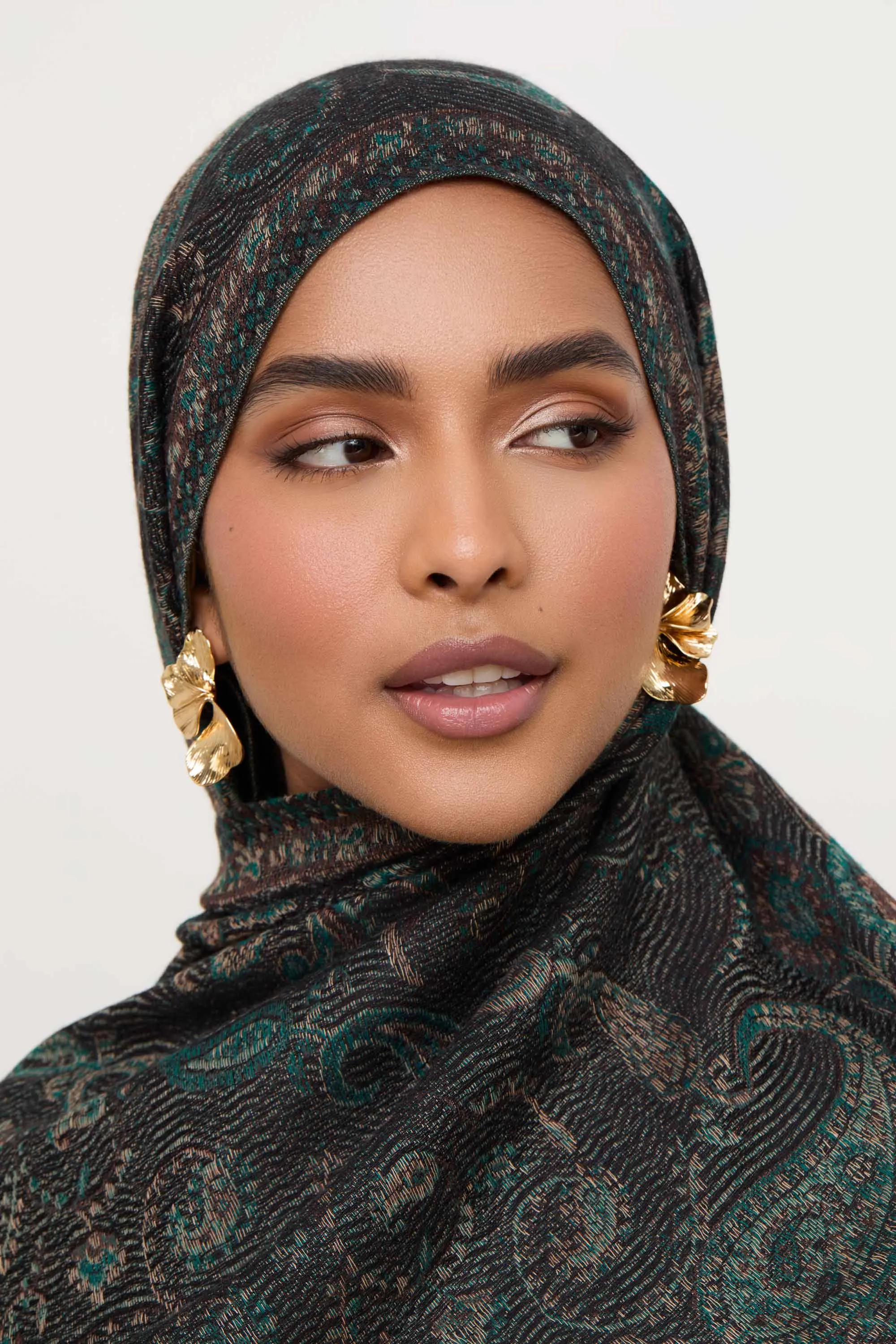 Pashmina Hijab Scarf -  Rainforest