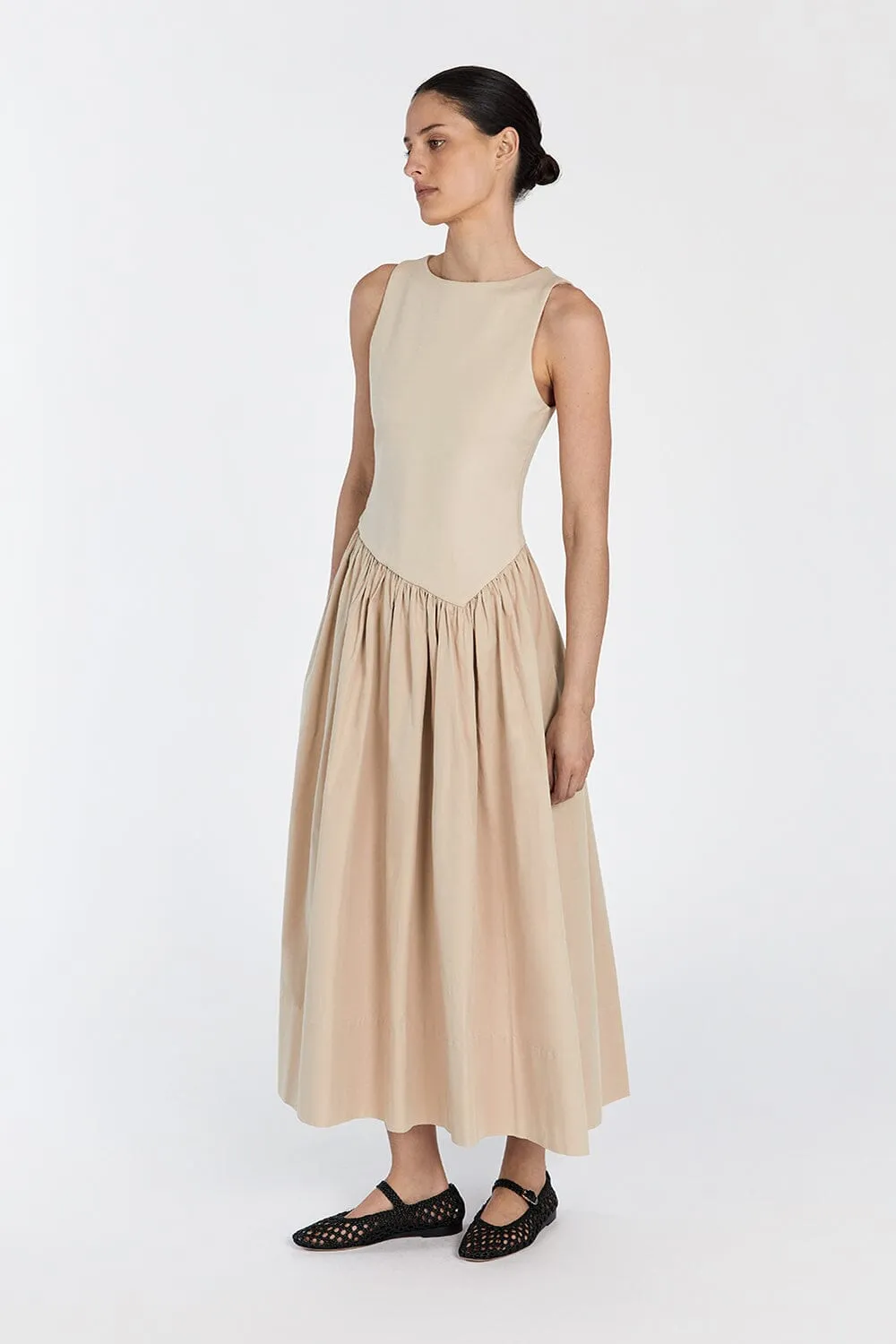 PATTY STONE MIDI DRESS