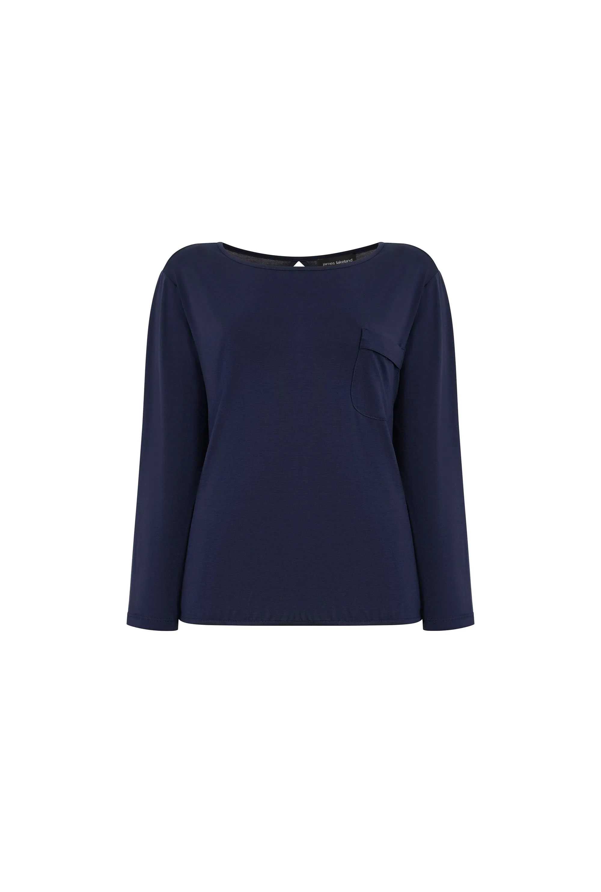 Pocket Jersey T-shirt Navy