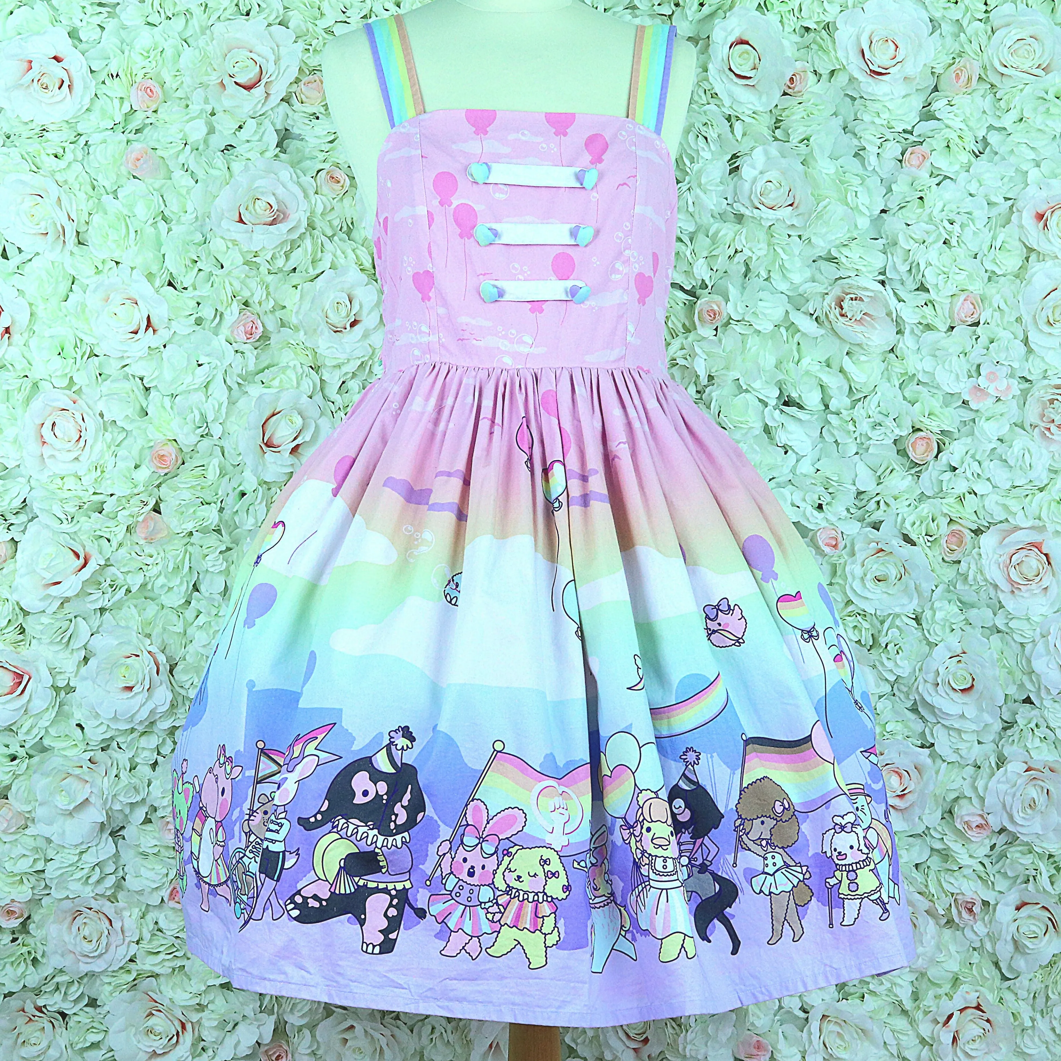 Rainbow Parade Jumperskirt