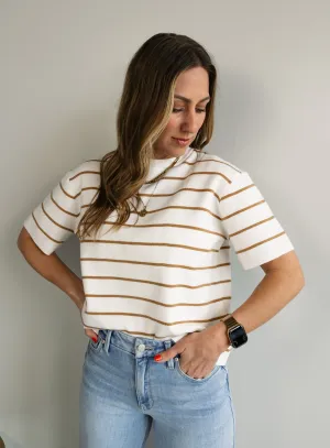 Sade Basic Striped Tee