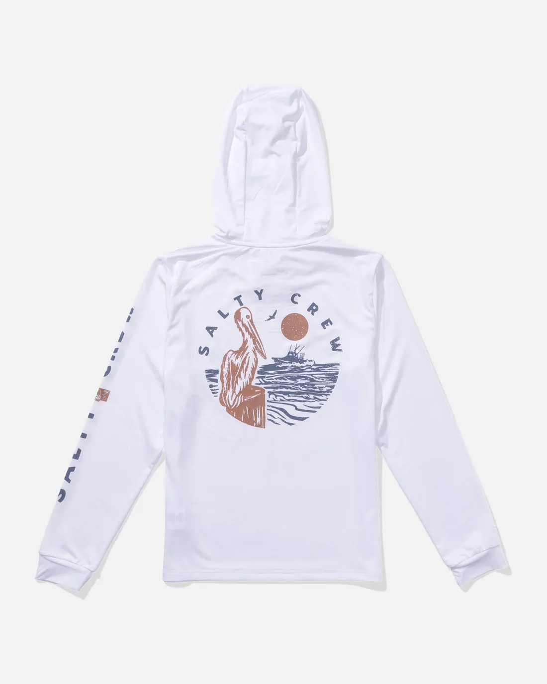 Salty Crew Boys' Stakeout Hooded Sunshirt
