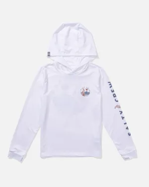 Salty Crew Boys' Stakeout Hooded Sunshirt
