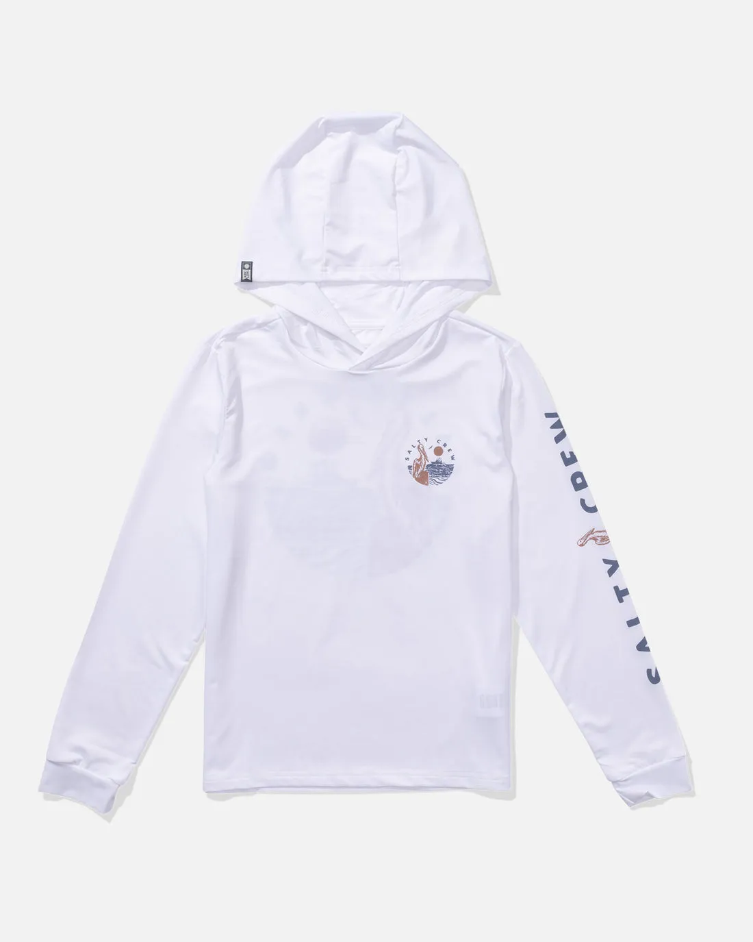 Salty Crew Boys' Stakeout Hooded Sunshirt
