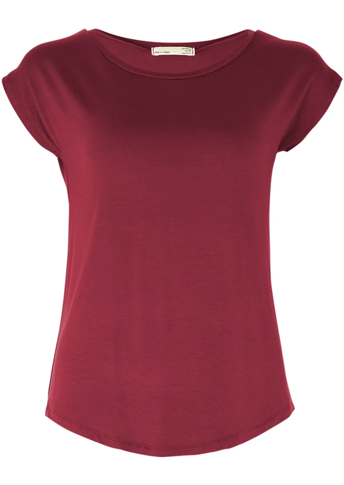 Shell T-shirt Maroon