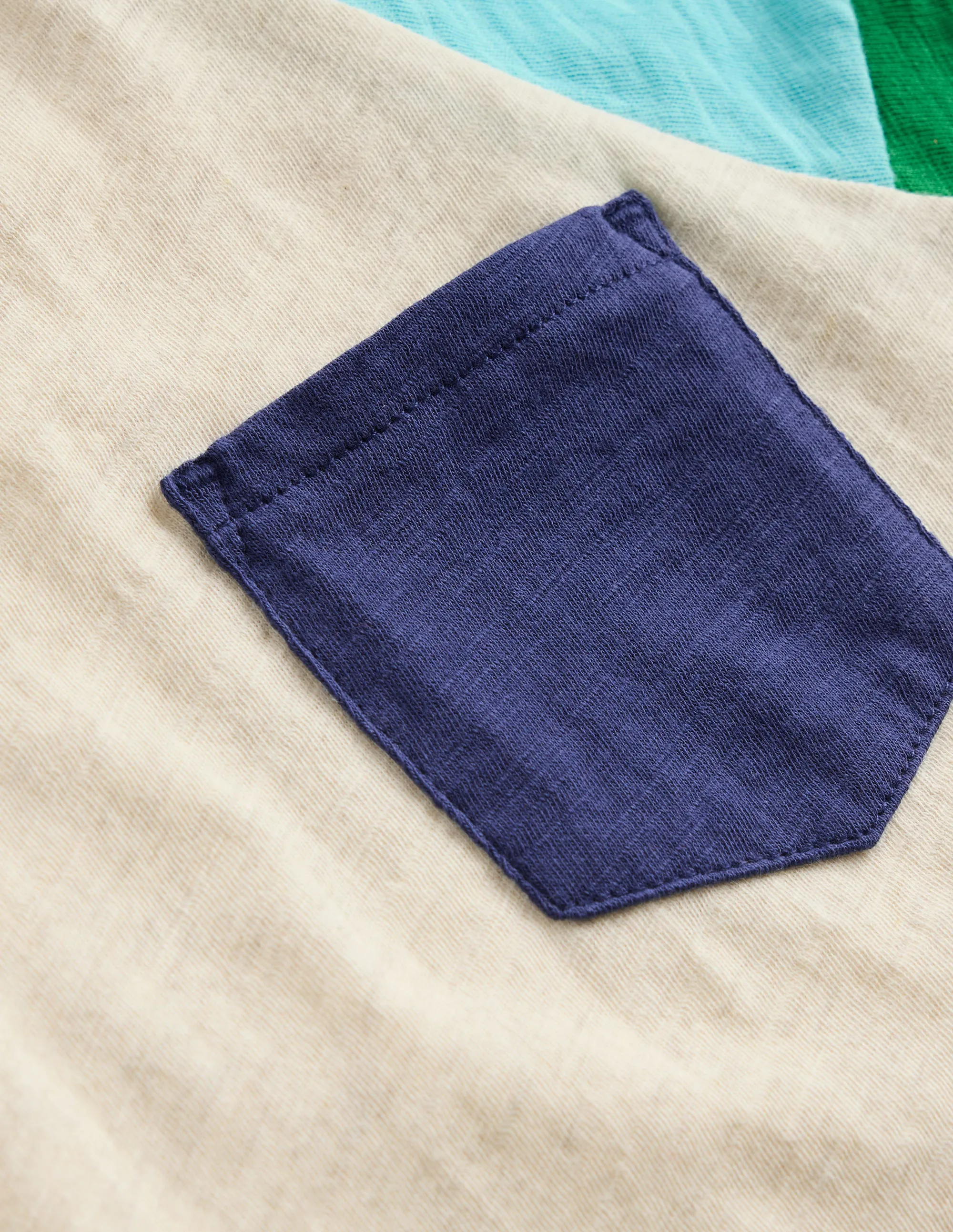 Short Sleeve Raglan T-Shirt-Oatmeal