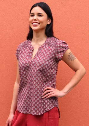 Sky Blouse Henna
