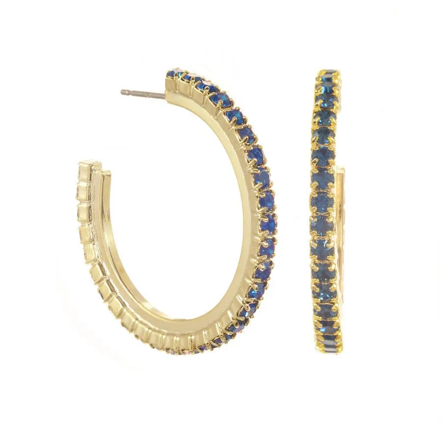 Slim Hoop Earrings